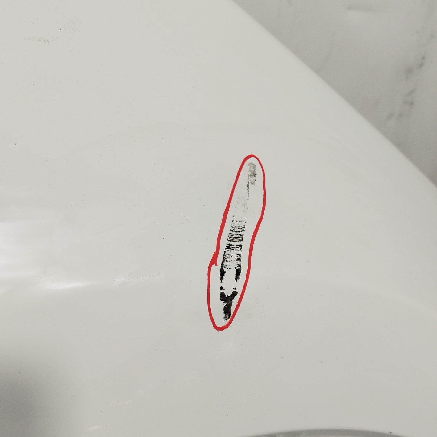 Parafango anteriore dx bianco Nissan Qashqai 2012 ecoAC14552