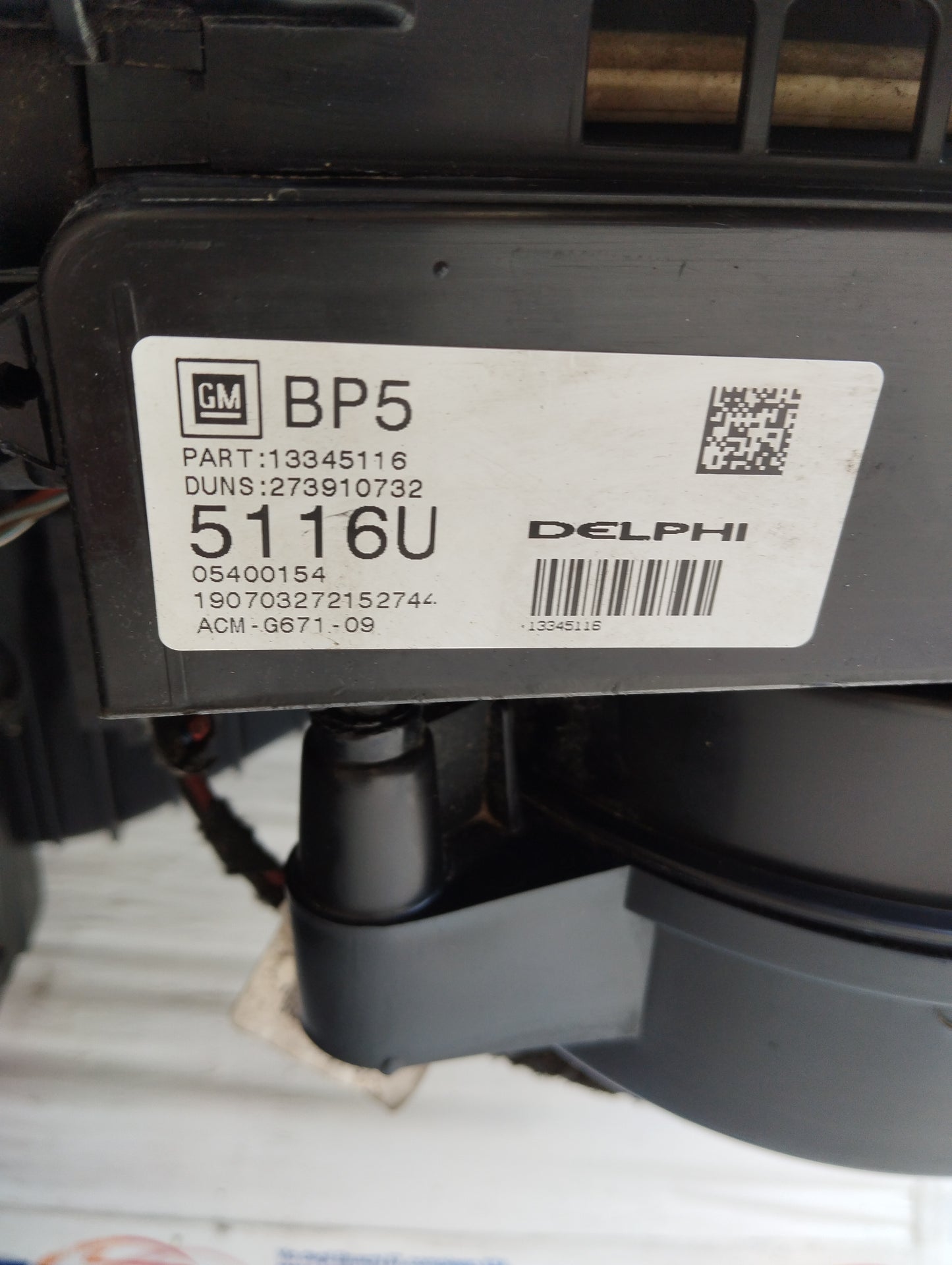 Complete digital stove Opel Meriva B cod: 13345116 ecoAG5385