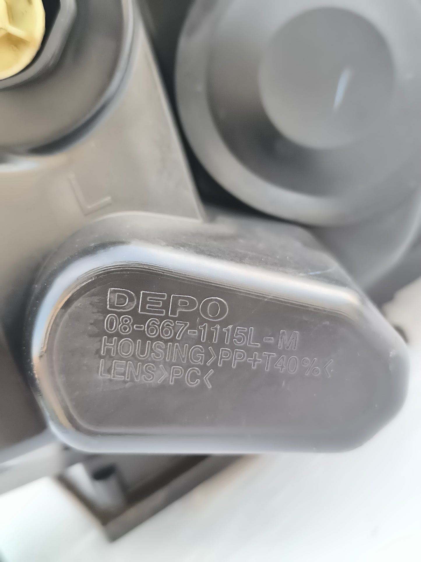 Fanale anteriore sx Alfa Romeo 147 Seconda serie DEPO ecoAG5847