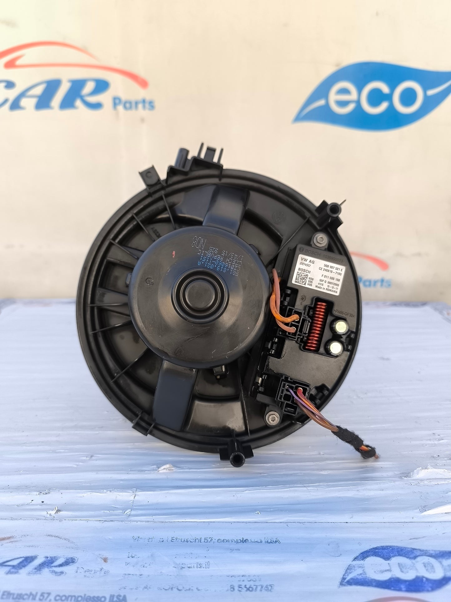 Ventola stufa abitacolo Volkswagen Golf 7 Cod. 5q1819021A completa di resistenza ecoAG6116