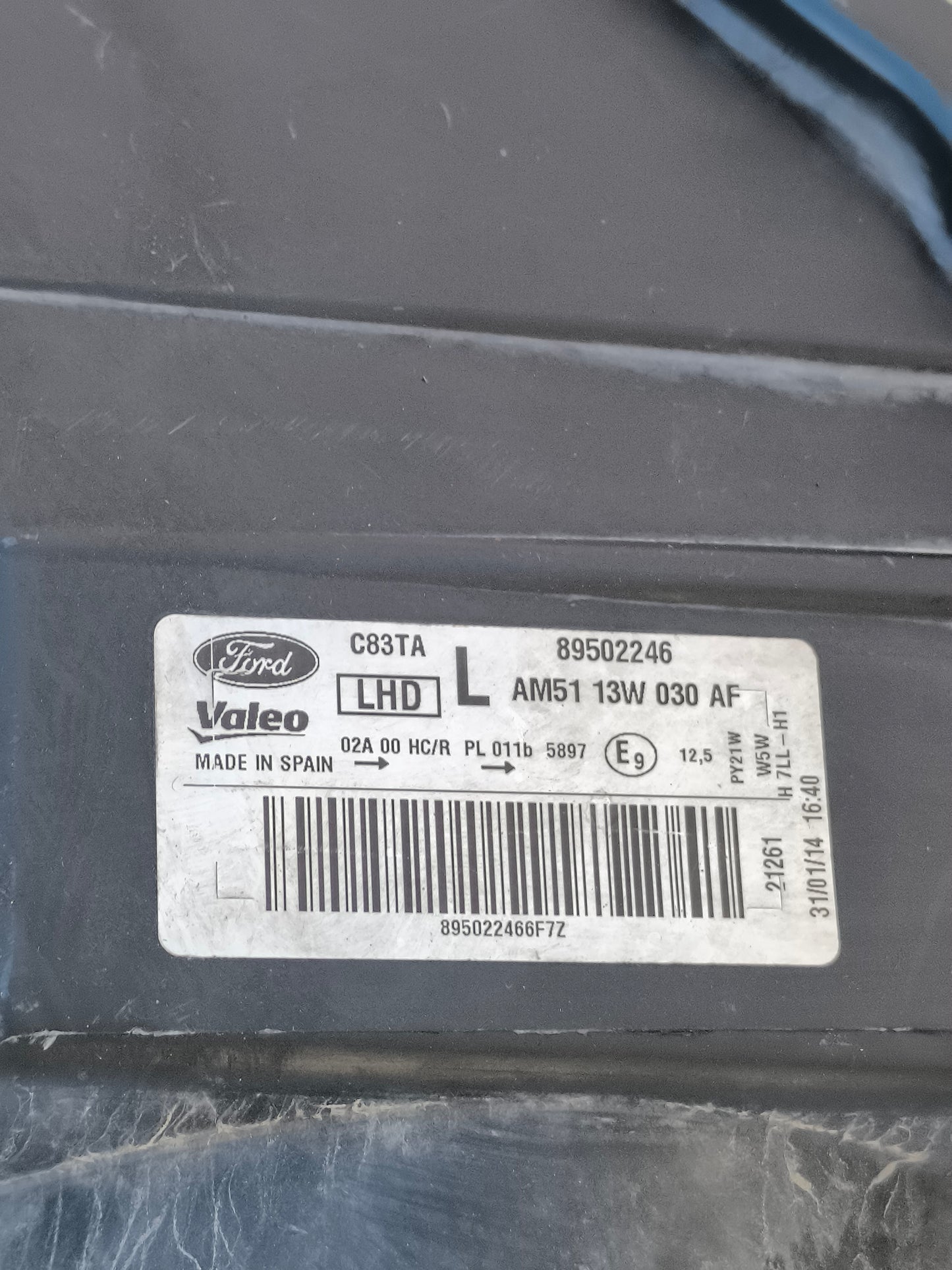 Fanale anteriore sx Ford C-Max anno 2014 ecoAG7485