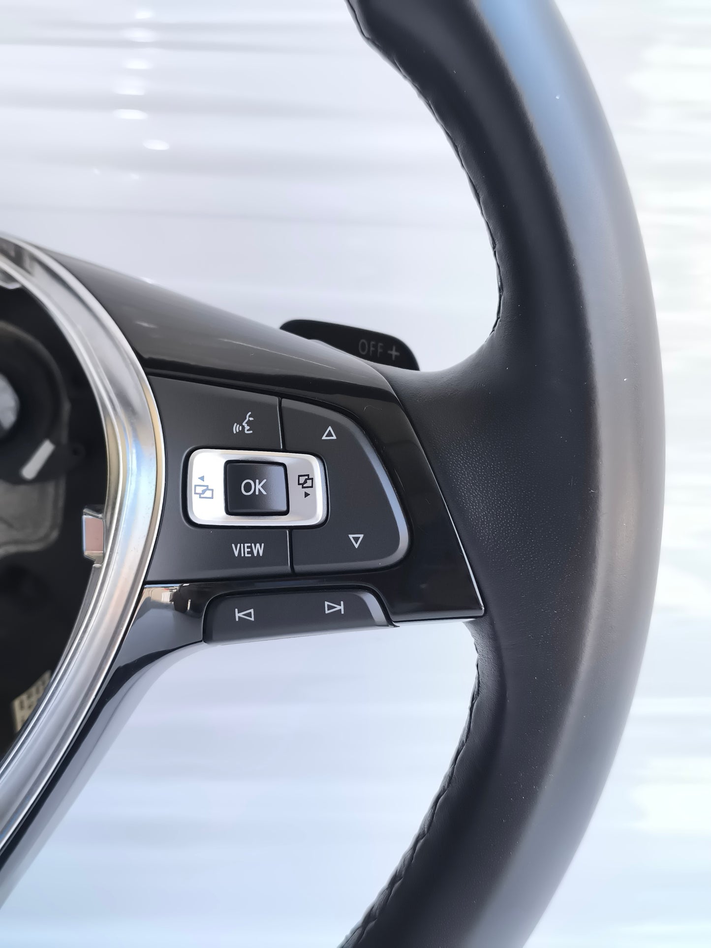 Volante multifunzione con comandi e palette Volkswagen Tiguan II / Allspace anno 2016-2020 cod: 5NN419091BK ecoAG8585