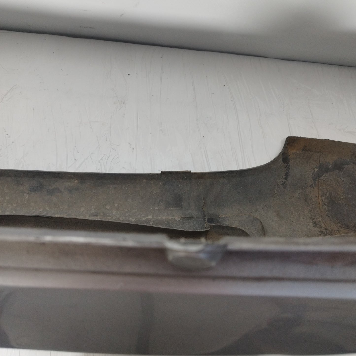 Rear bumper silver grey Chevrolet Matiz 2005 ecoAC10810