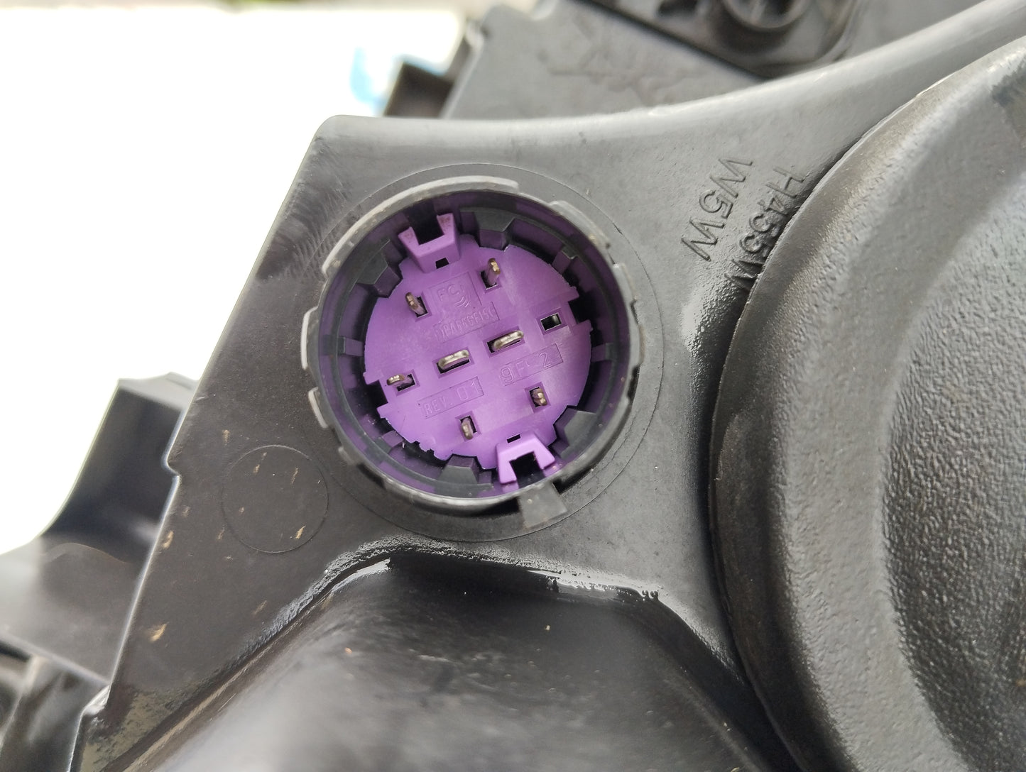 Fanale anteriore dx Fiat Punto Evo spinotto viola ecoAG5560