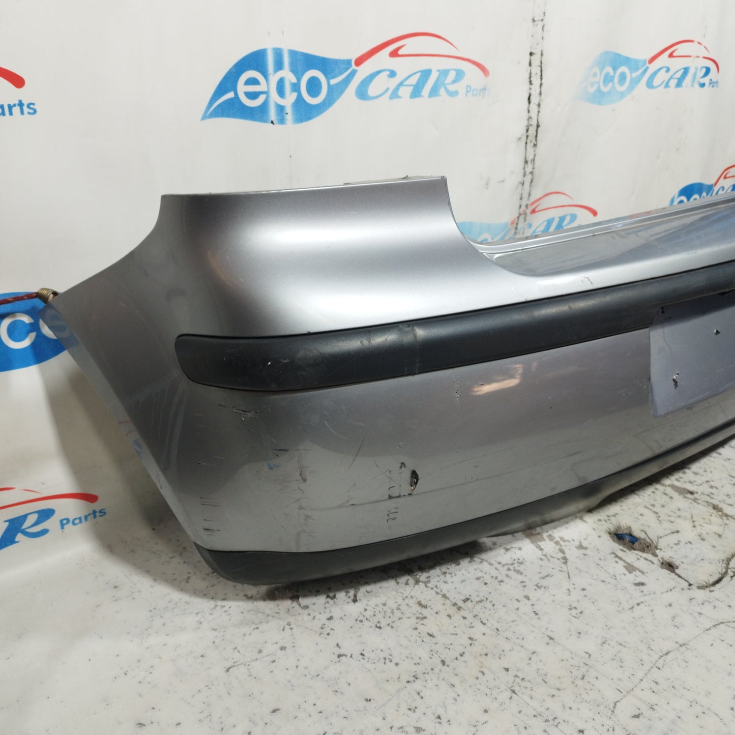 Rear bumper grey Volkswagen Polo 2008 ecoAC9569