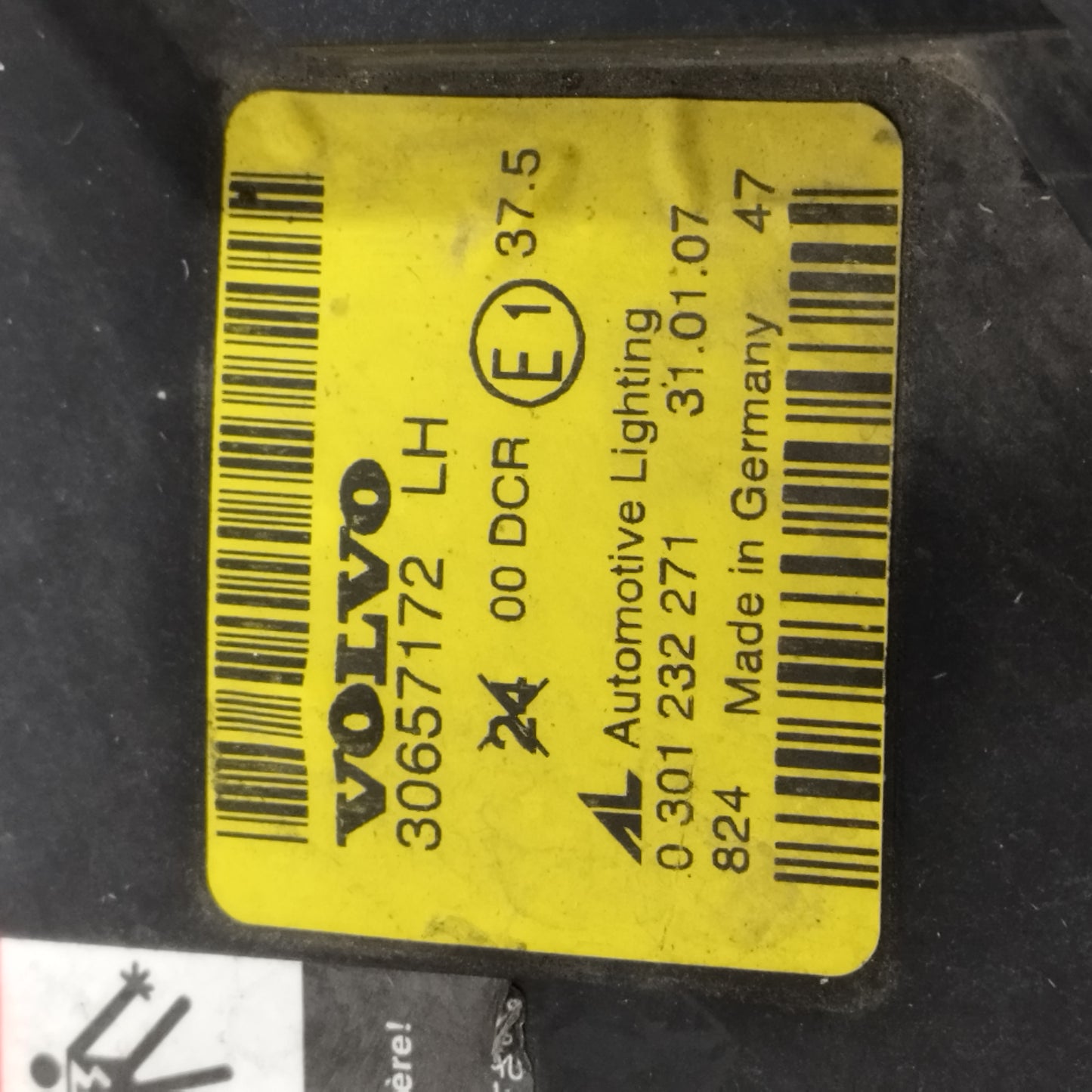 Fanale anteriore sx Volvo C30 Xenon 2007 cod: 0301232271 ecoAC14386