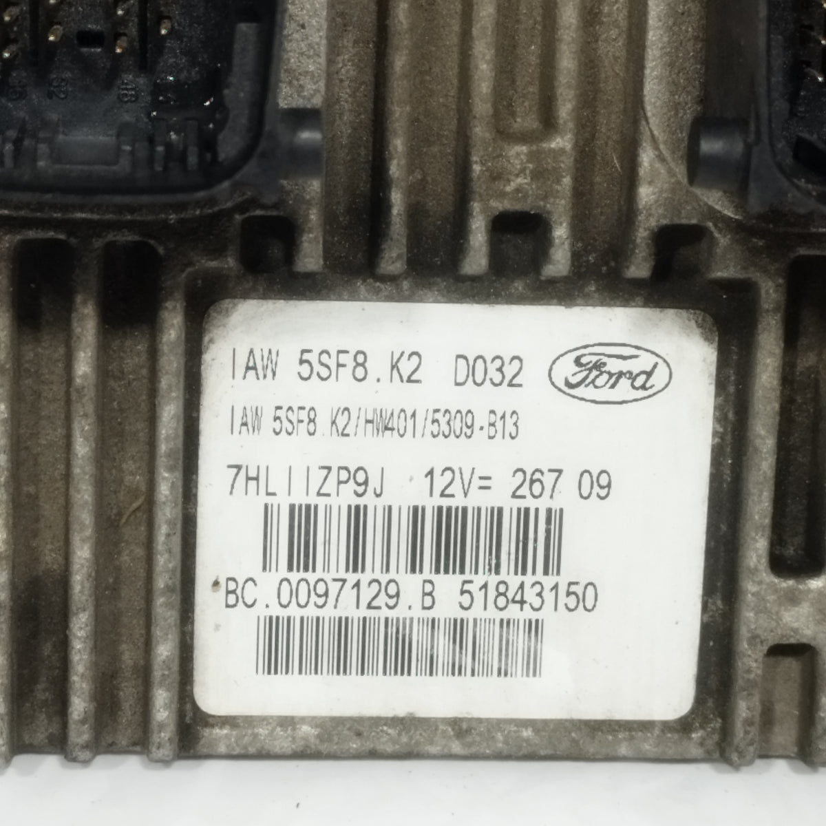 Kit accensione Ford Ka II (RU8) 1.2 B 2008-2015 cod: IAW5SF8.K2 ecoAC17190