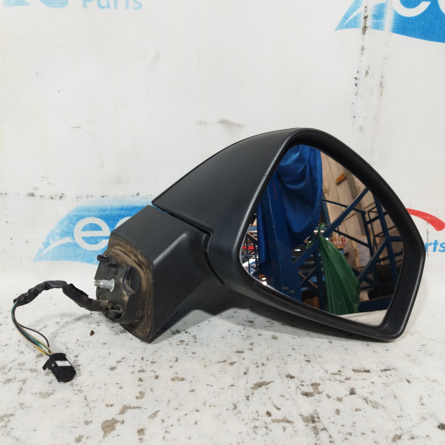 Electric mirror front right dark grey Renault Scenic X-Mod 2010 7 Wires ecoAC10318