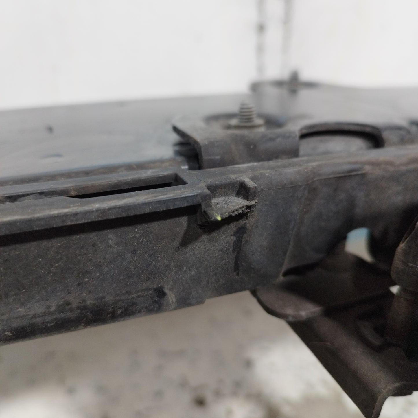 Schwarze Frontverkleidung Smart ForFour 453 2014 ecoAC10730