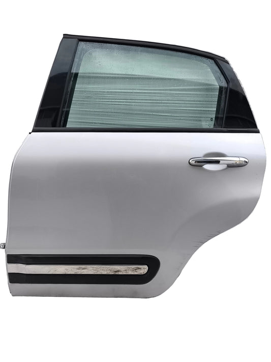 Sportello posteriore grigio argento sx Fiat 500L 2013-2022 ecoAG8441
