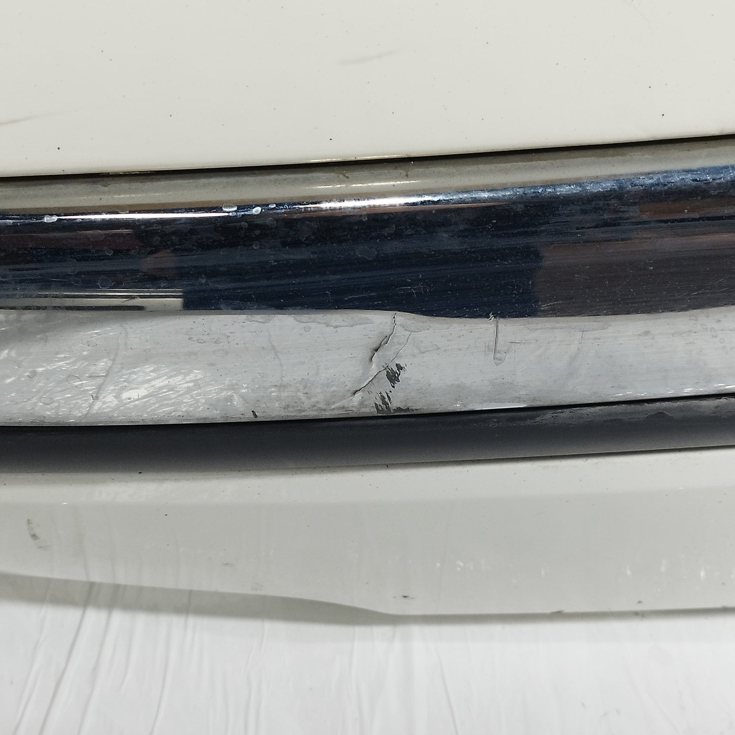 Paraurti posteriore bianco Fiat 500 (312) 2007-2015 ecoAC15379