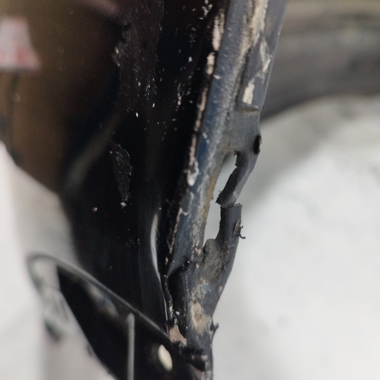 Black Rear Bumper Honda Civic HatchBack 2008 ecoAC9739