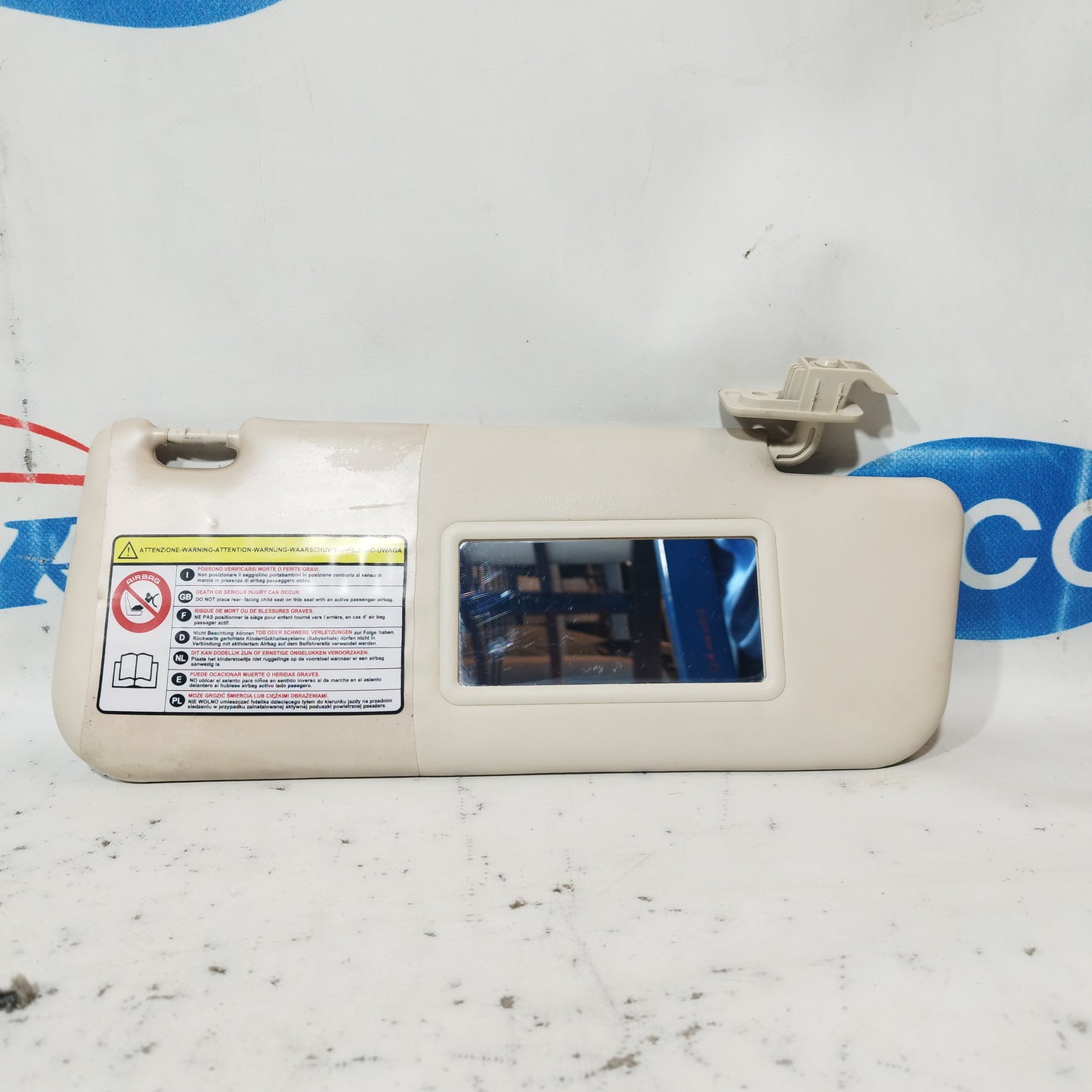 Aletta parasole dx beige Ford KA 2014 ecoAC9443