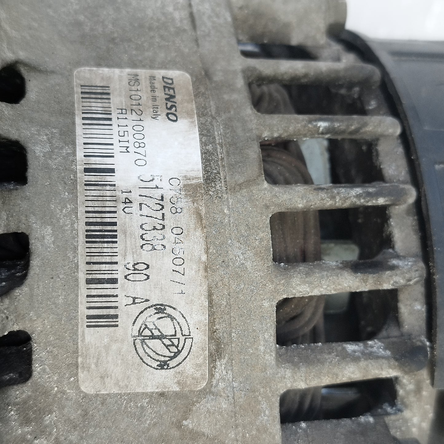 Alternatore Fiat Bravo (198) II serie 1.9 MJT 2007-2010 cod: 51727338 ecoAC16081