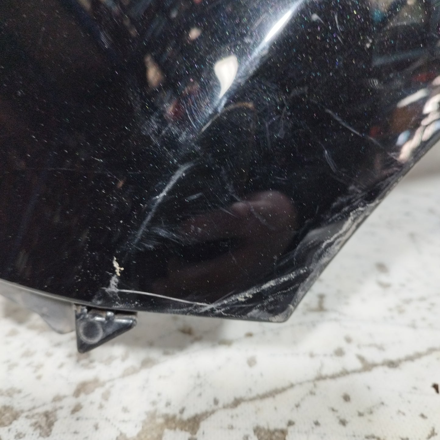 Schwarze Frontverkleidung Smart ForFour 453 2014 ecoAC10730