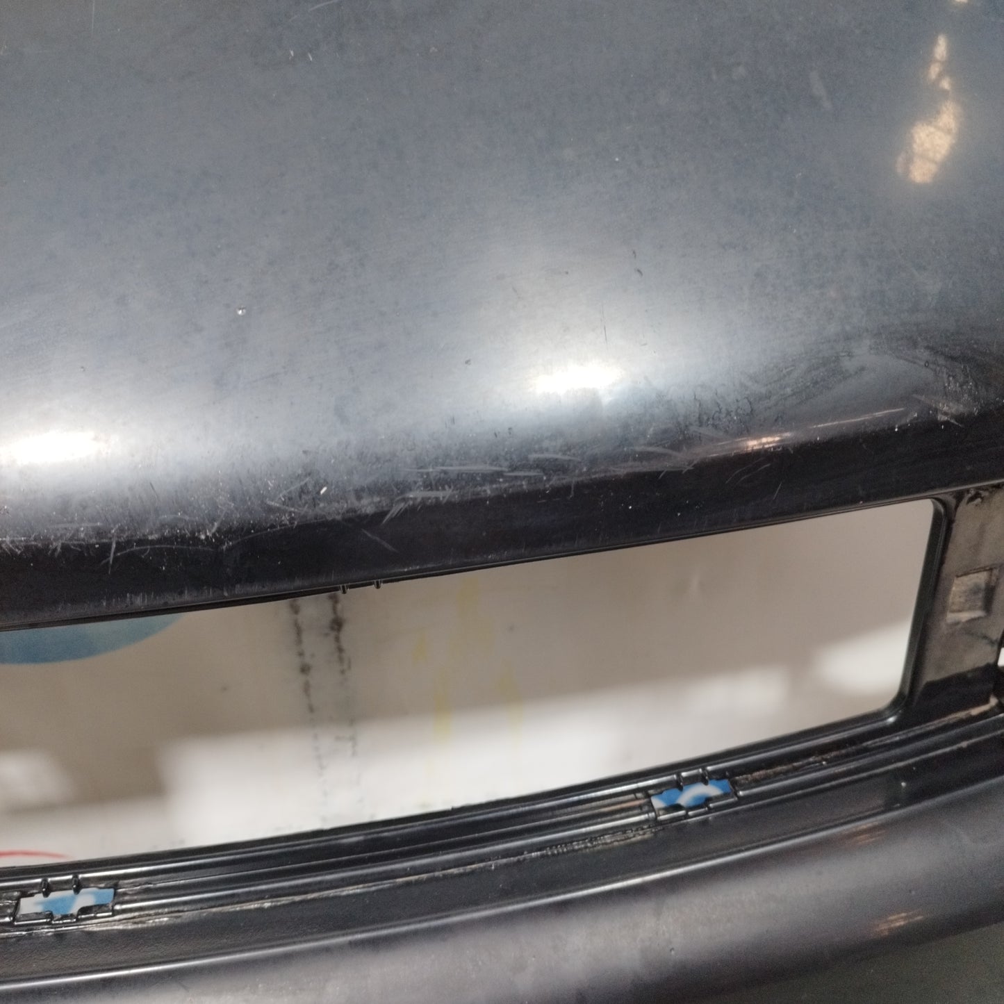 Black Front Center Bumper Smart Fortwo 450 2004 ecoAC10083