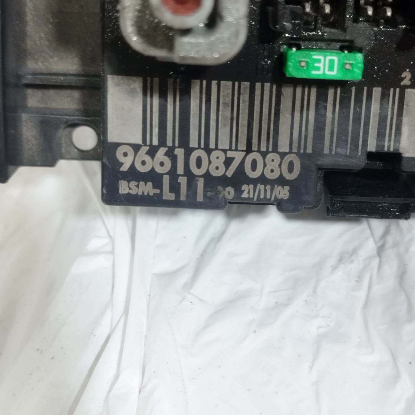 Centralina BSM L11 Peugeot 307 1.6 HDI 2005-2008 cod: 9661087080 ecoAC16032