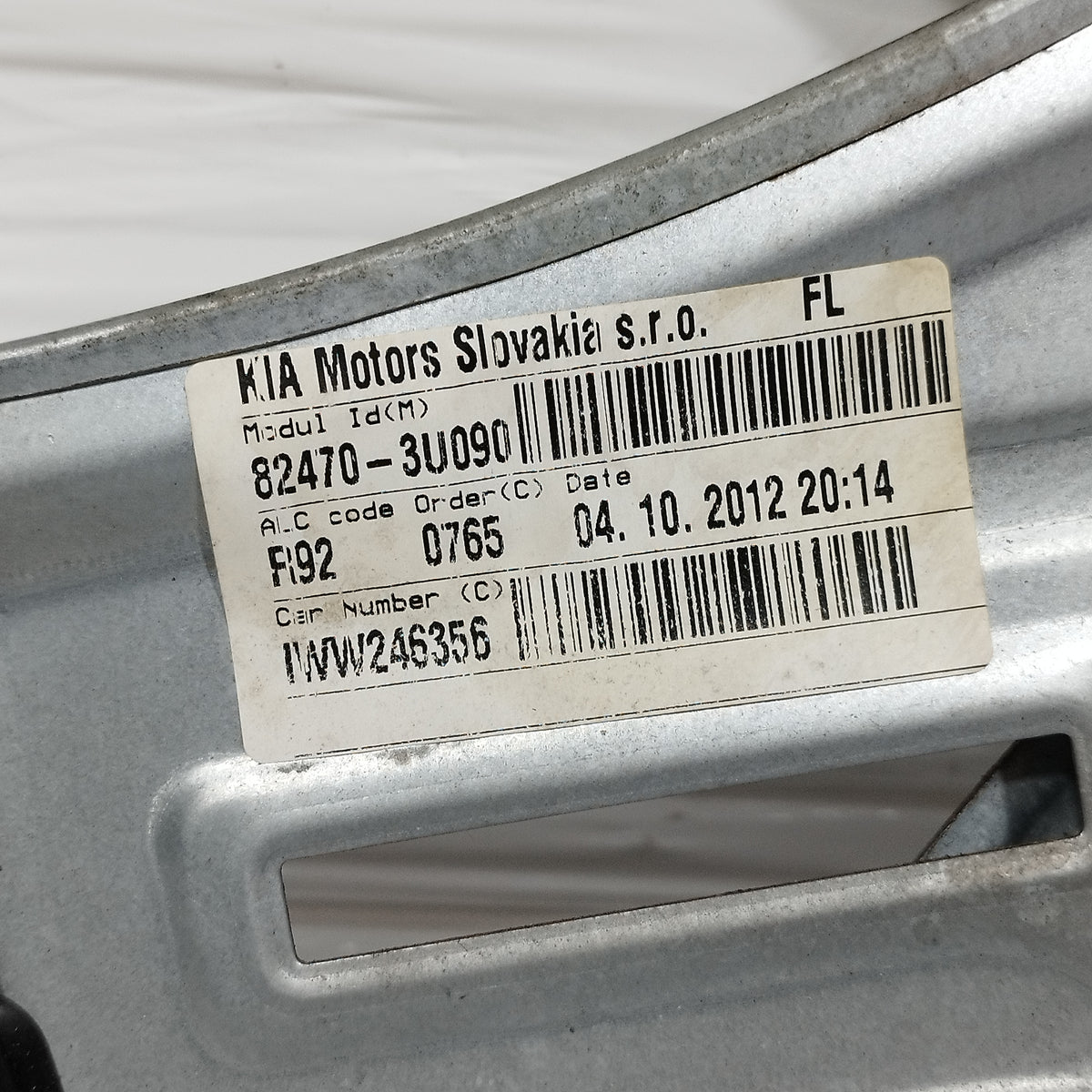 Cremagliera anteriore sx Kia Sportage III 2010-2016 cod: 82470-3U090 ecoAC17393