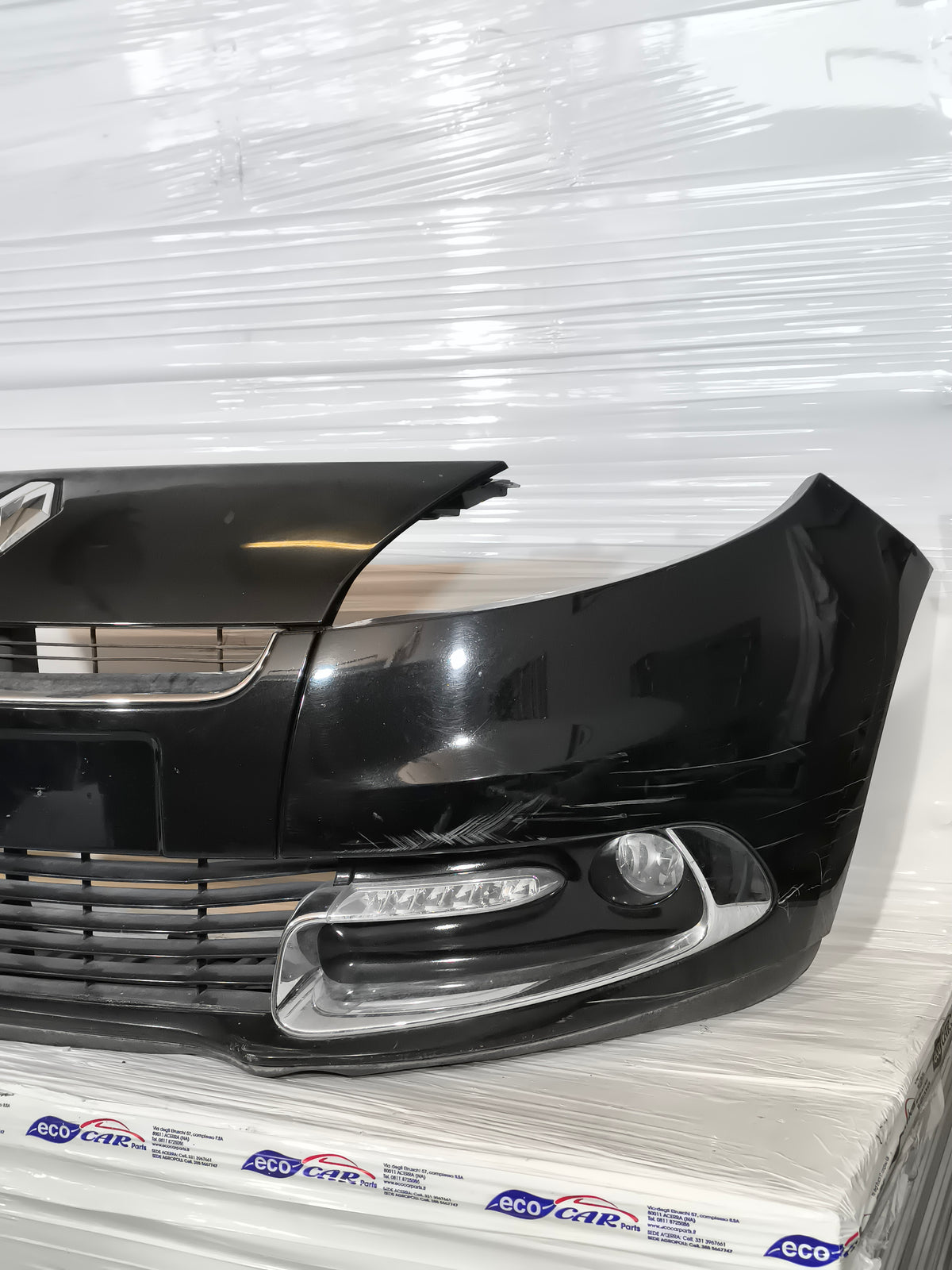 Paraurti anteriore nero Renault Scenic III anno 2013-2016 Restyling ecoAG9819