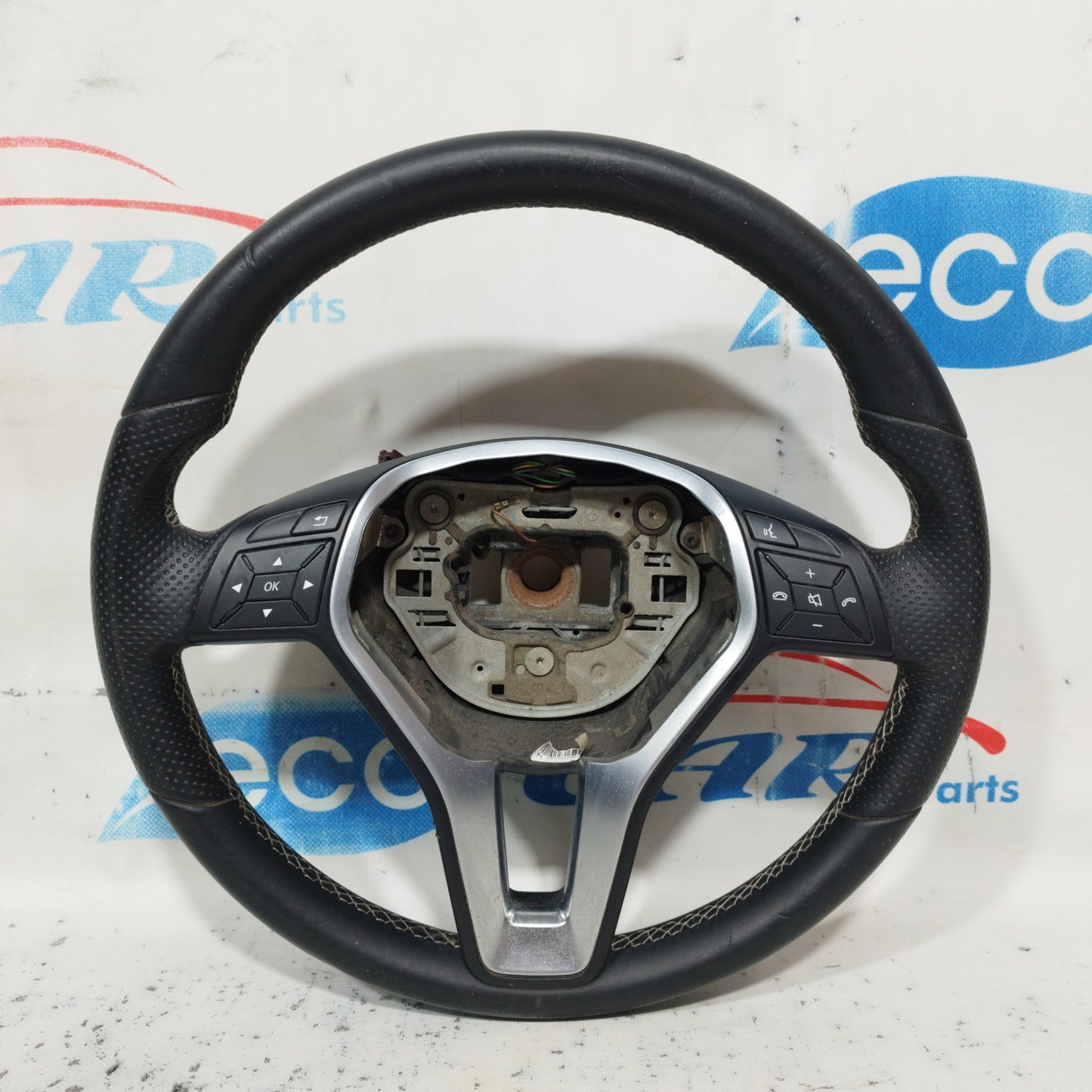 Steering wheel with controls Mercedes Class A W176 2016 COD.3078021 ECOAC8208