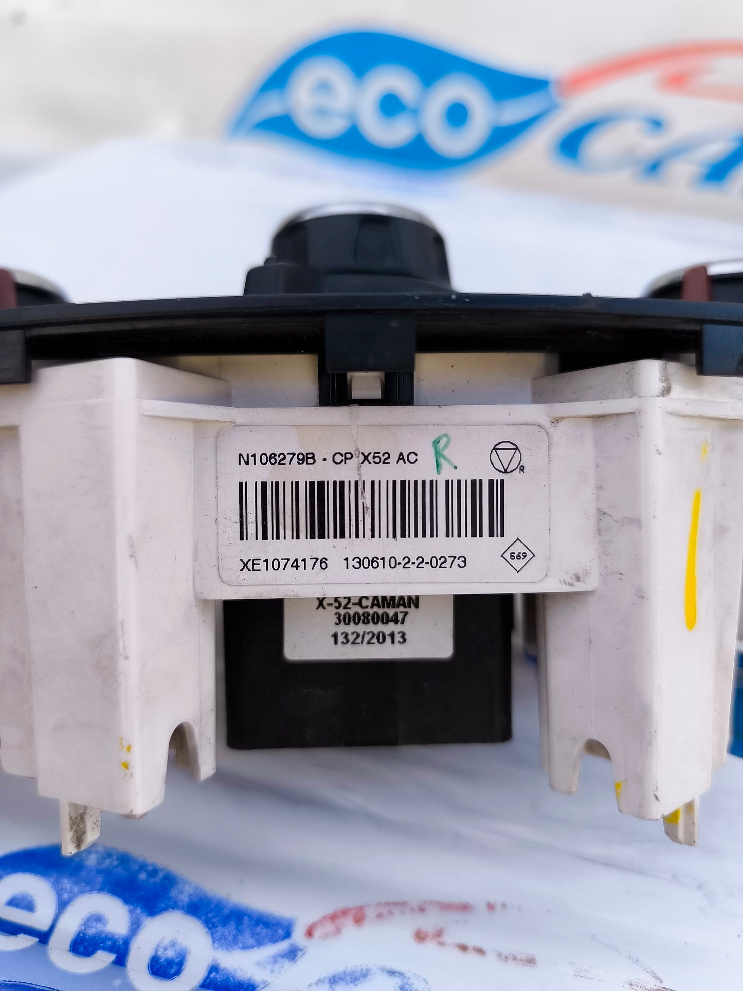 Digital climate control panel Dacia Sandero 2012 Cod. 30080047 ecoAG5983