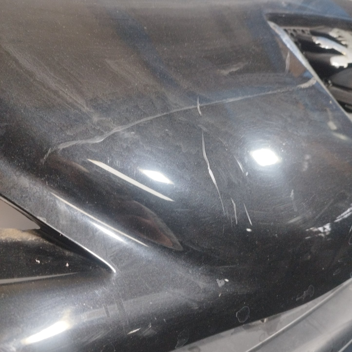 Black front bumper Peugeot 207 2008 ecoAC11299