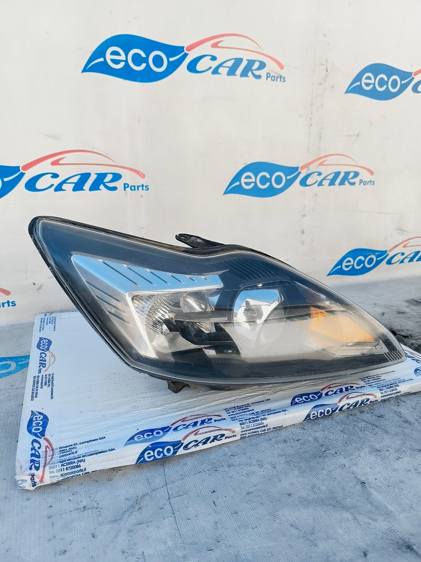 Fanale anteriore dx Ford Focus anno 2009 (fondo nero) ecoAG6317