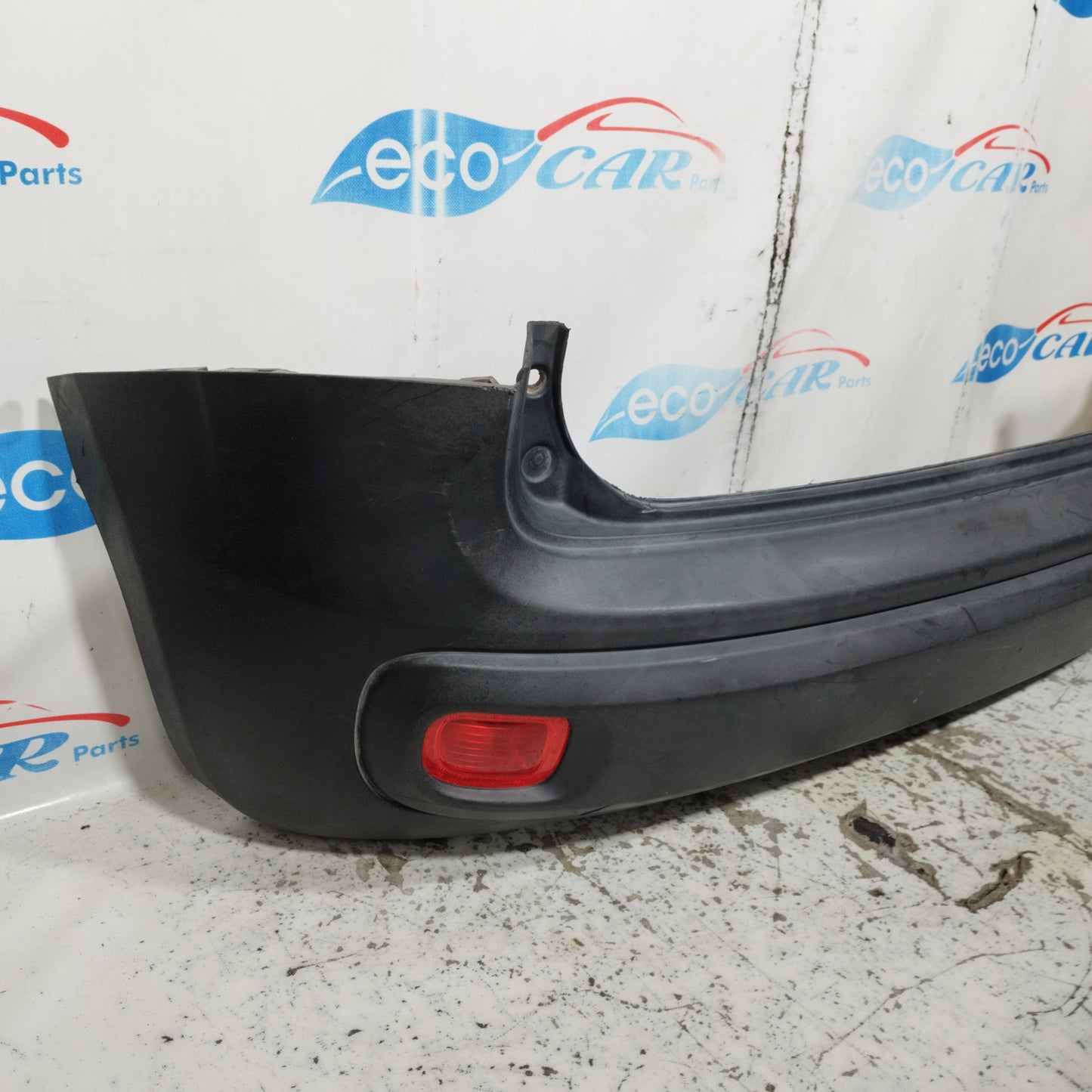 Schwarzer Kunststoff-Heckstoßfänger Fiat New Panda 2014 ecoAC10829