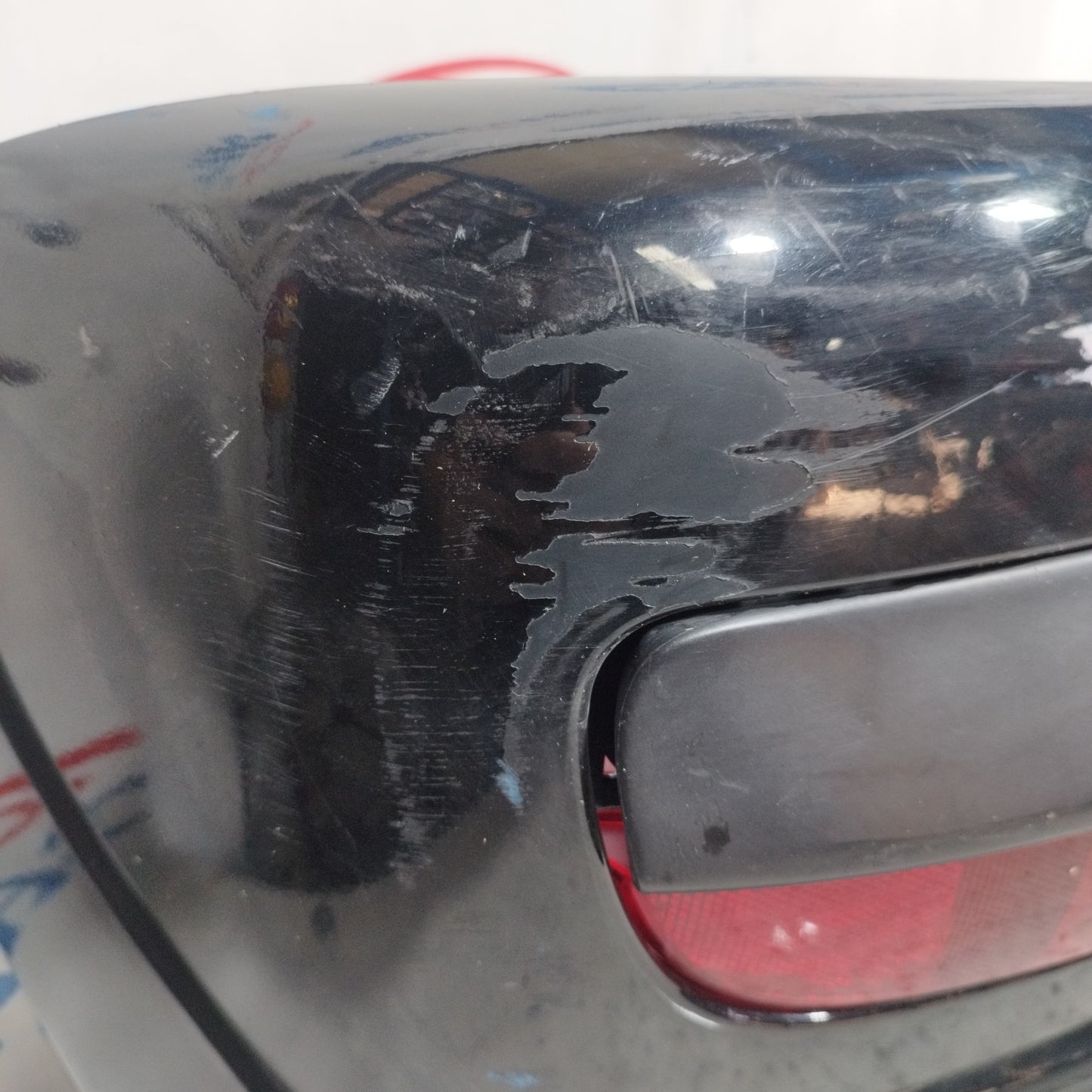 Paraurti posteriore nero Peugeot 206 Plus 2010 ecoAC9672