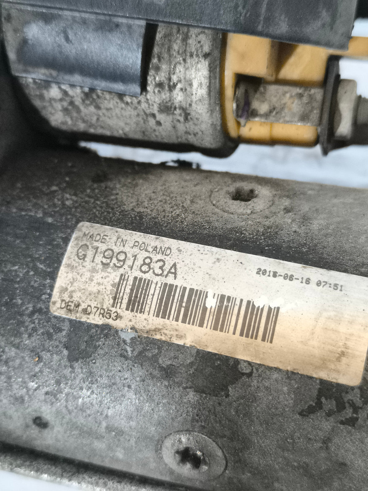 Motorino avviamento Opel Movano A 2.5 D anno 2003-2010 cod: G199183A ecoAG9891