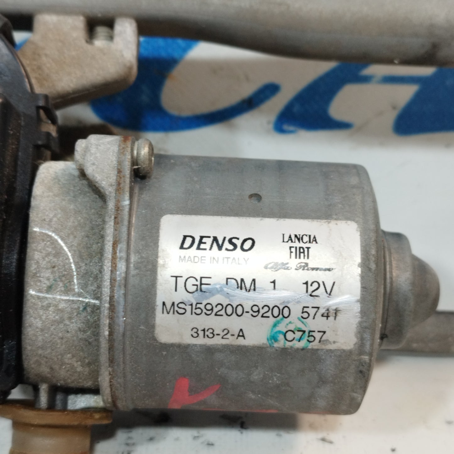Motorino tergicristalli anteriore Lancia Ypsilon 2015 4 pin cod: MS159200-9200574 ecoAC9456