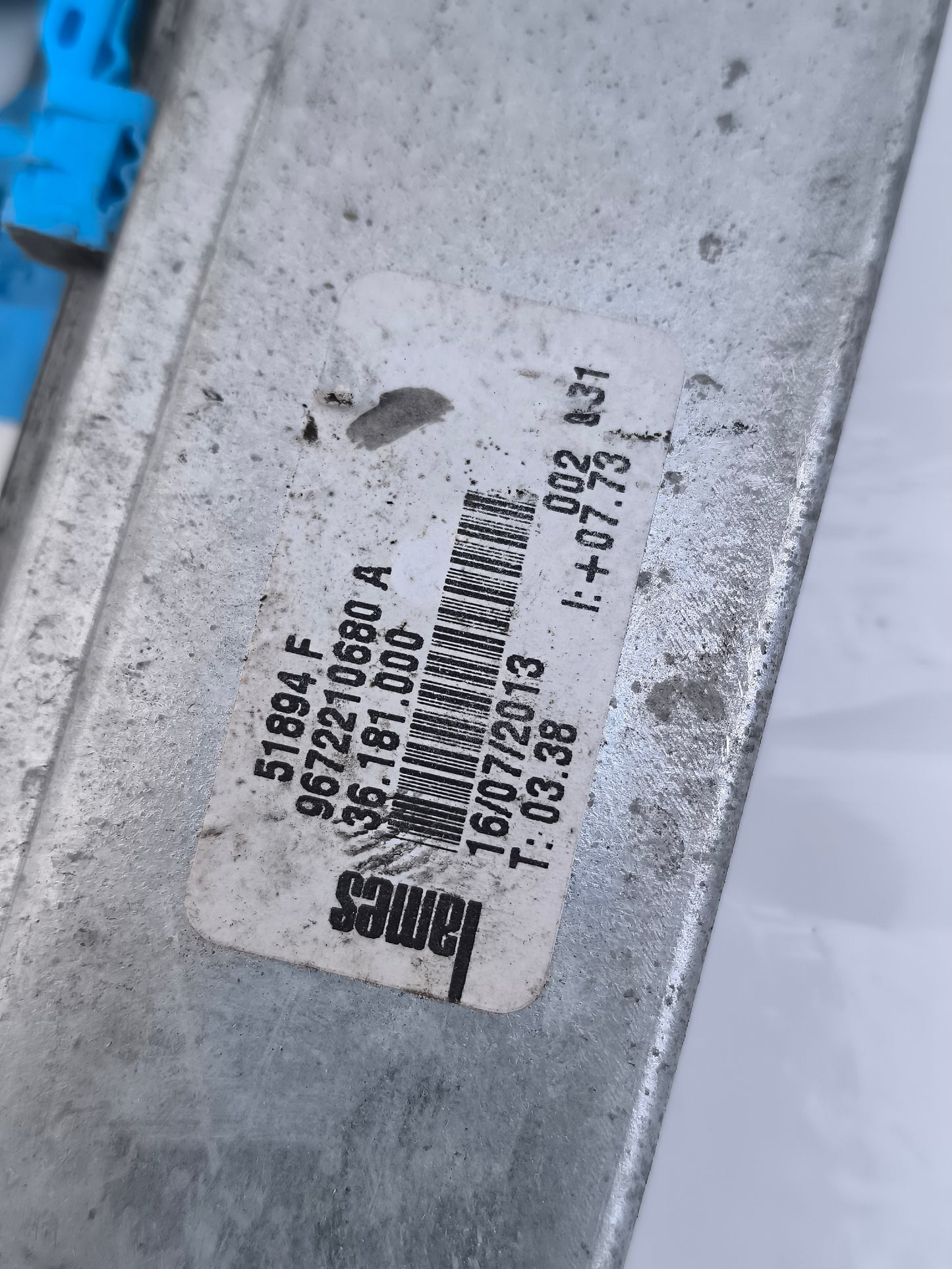 Cremagliera anteriore destra Citroën C3 Picasso anno 2010 Cod: 9672210680a ecoAG7074