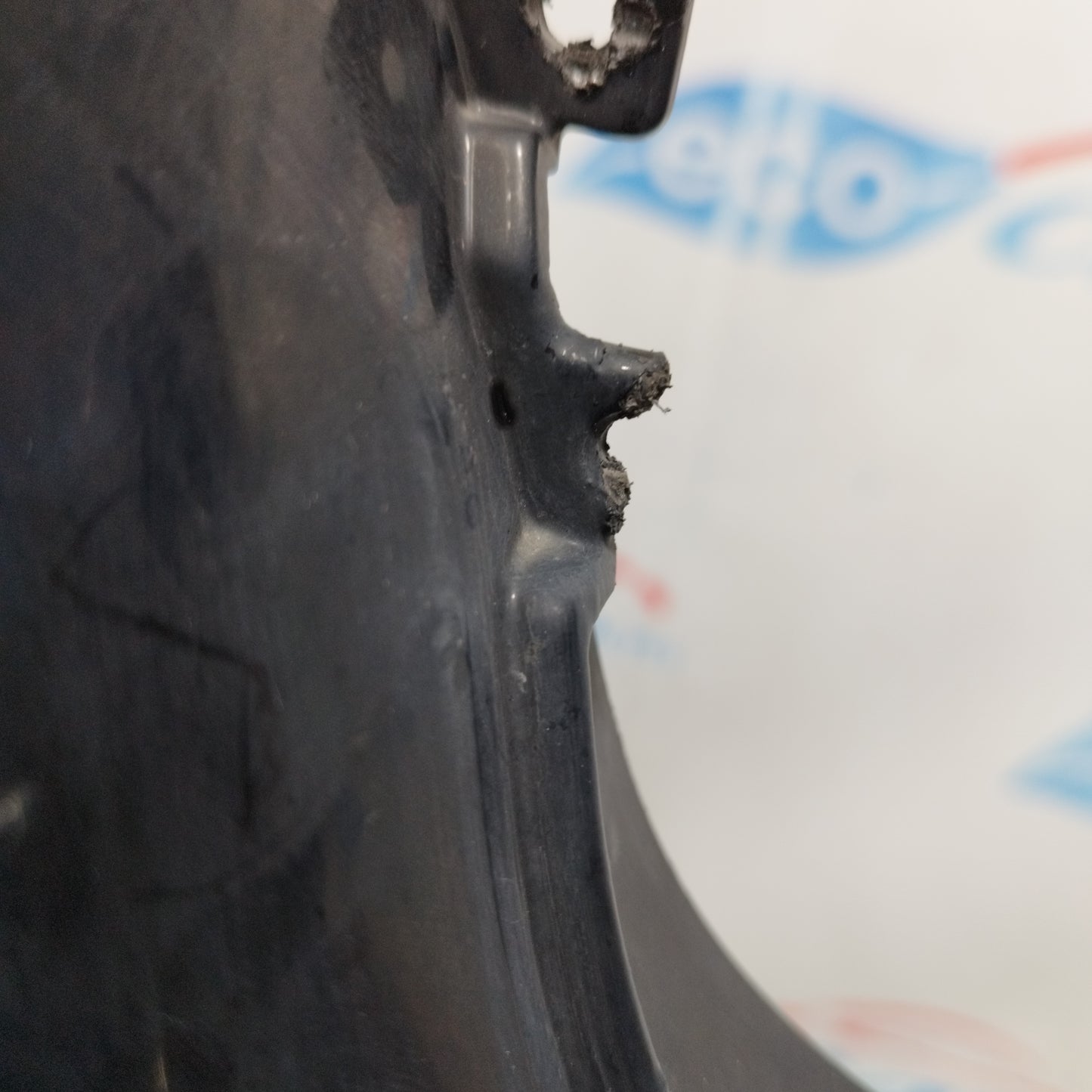 Black Front Bumper Chevrolet Captiva 2007 ecoAC10358