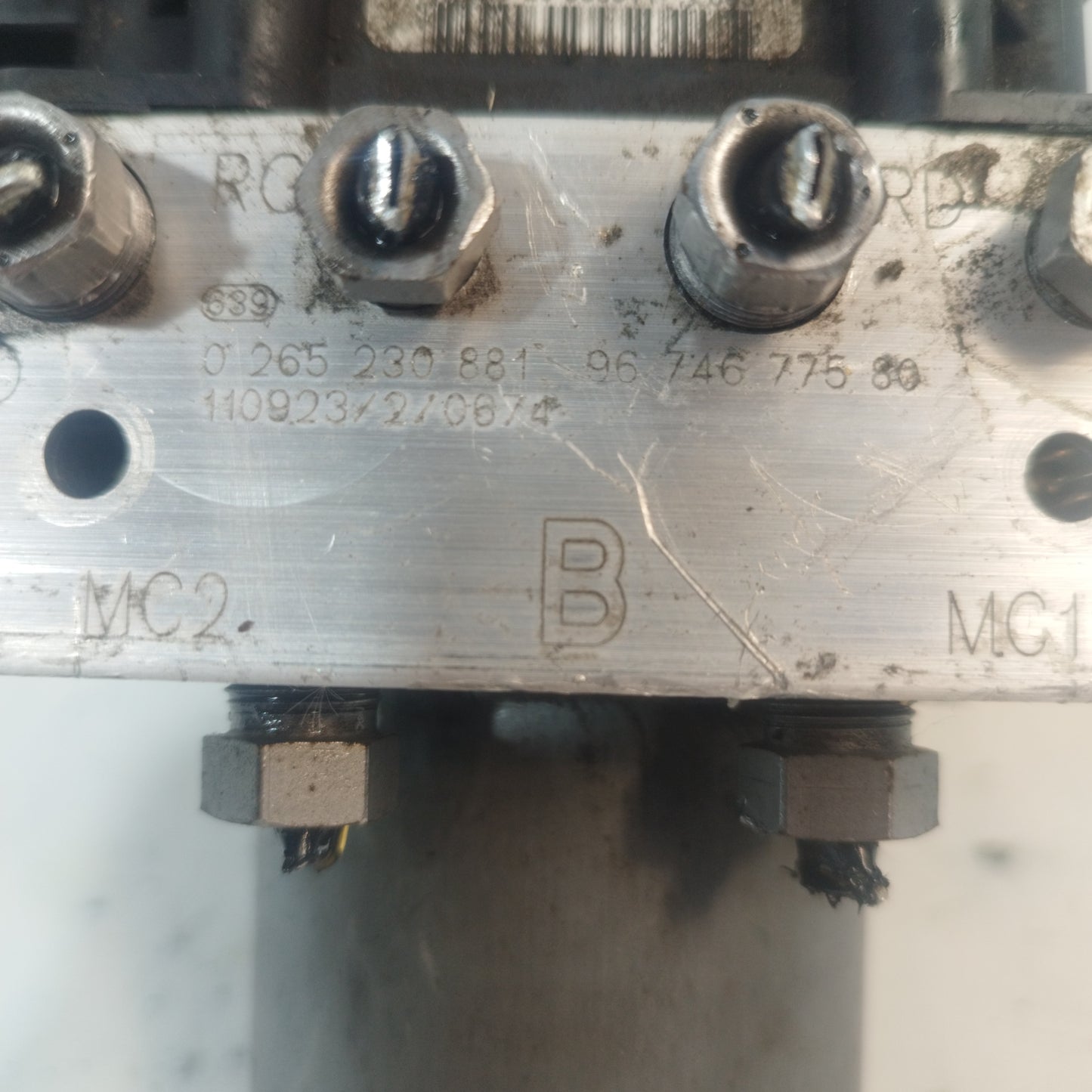 Pompa ABS Peugeot 3008 1,6 hdi 2011 cod: 0265230881 ecoAC9599