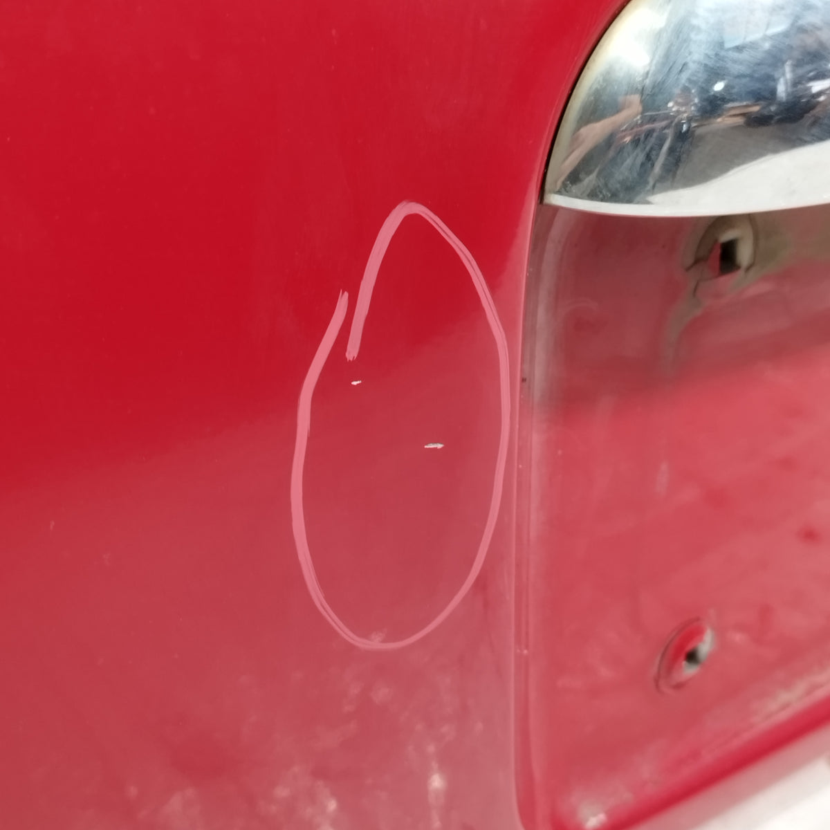 Portellone rosso Fiat 500 (312) 2007-2024 ecoAC16953