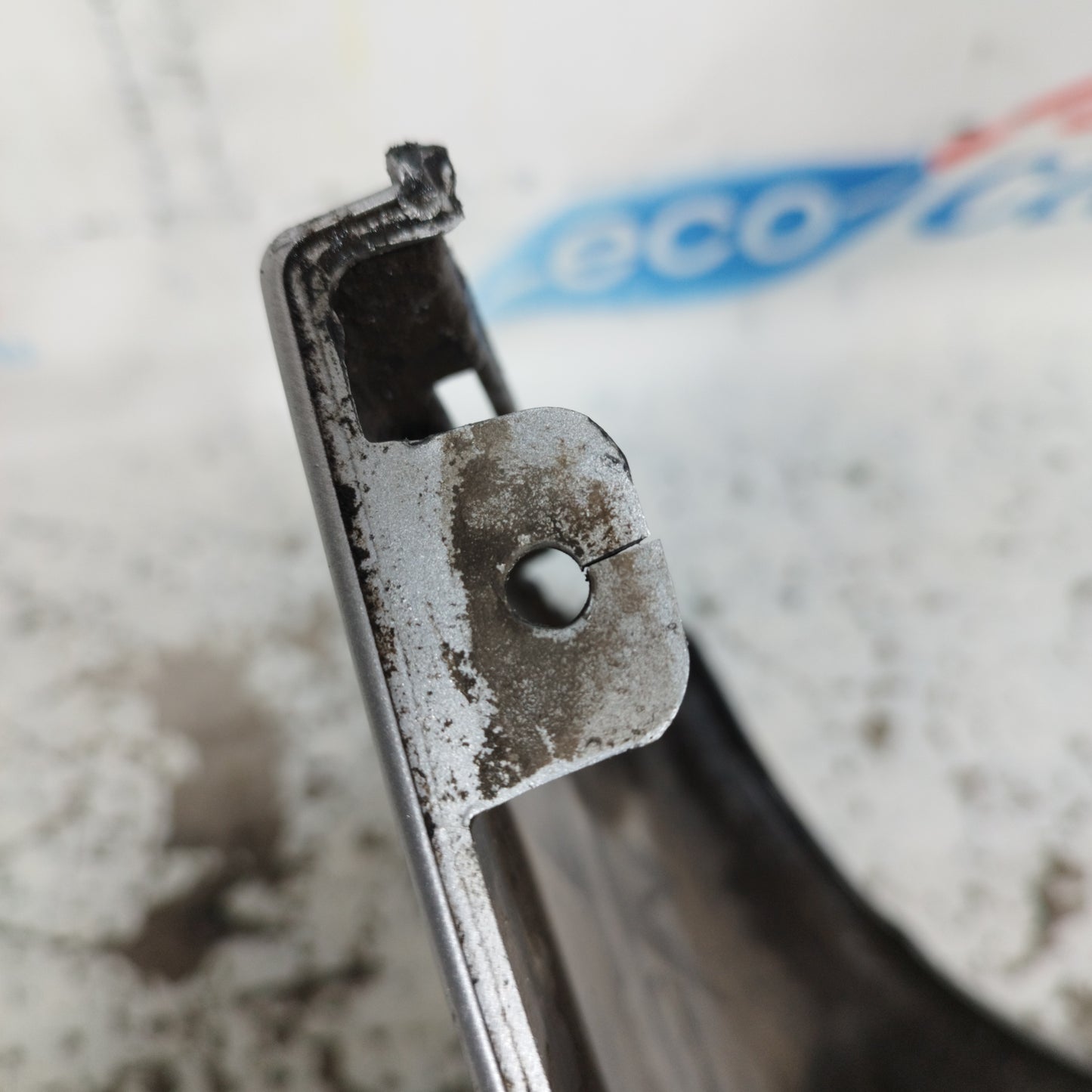 Rear mudguard right silver grey Smart Fortwo 451 2010 ecoAC10456