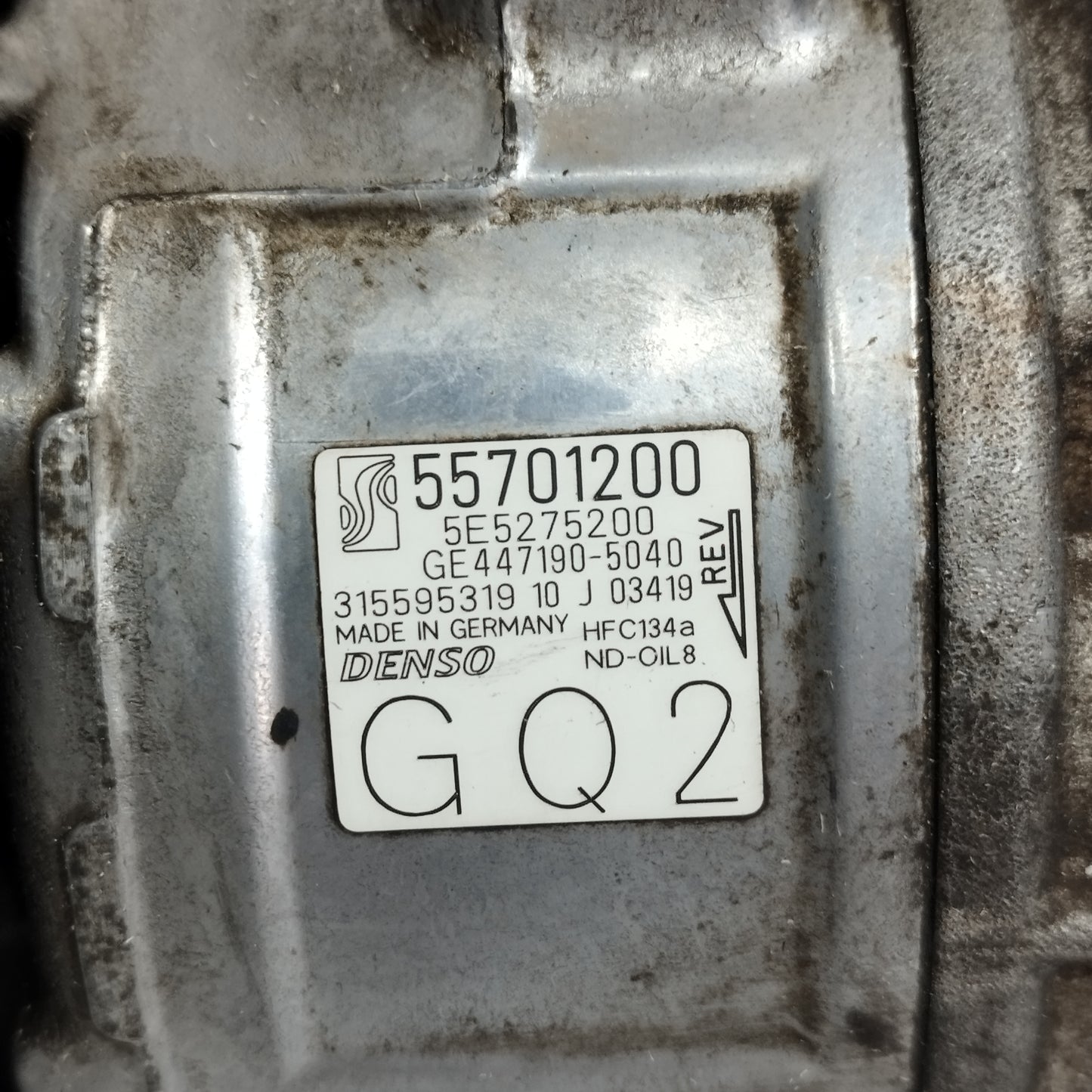 Compressore a / c Opel Corsa D 1.2 B 2006-2014 cod: 55701200 ecoAC15920