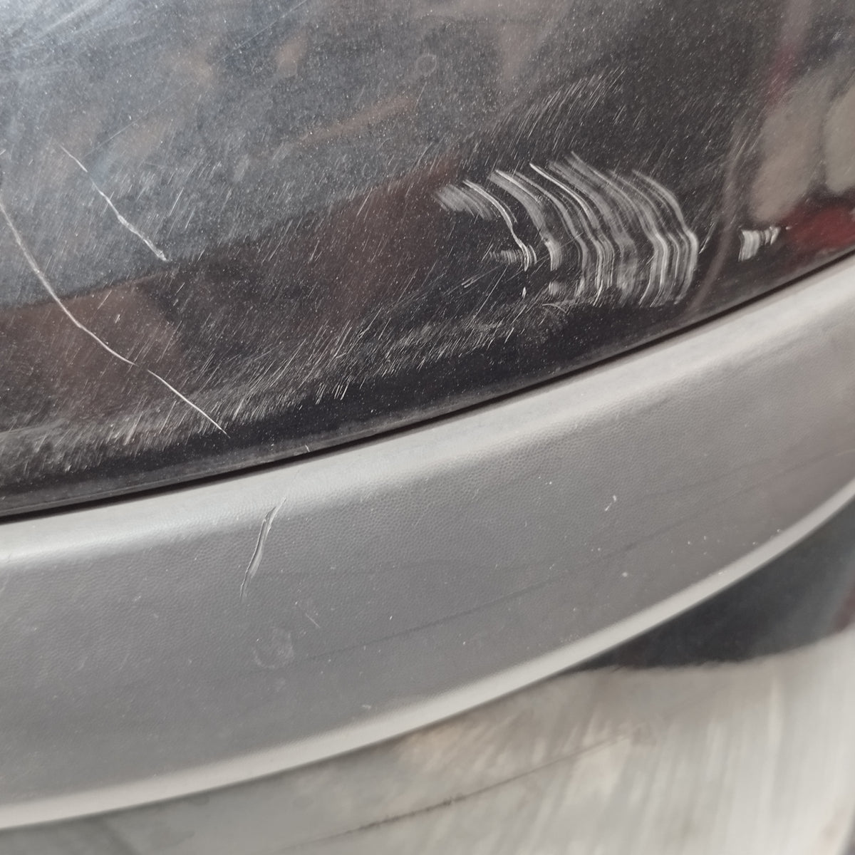 Paraurti anteriore nero Renault Modus 2004-2008 ecoAC17305