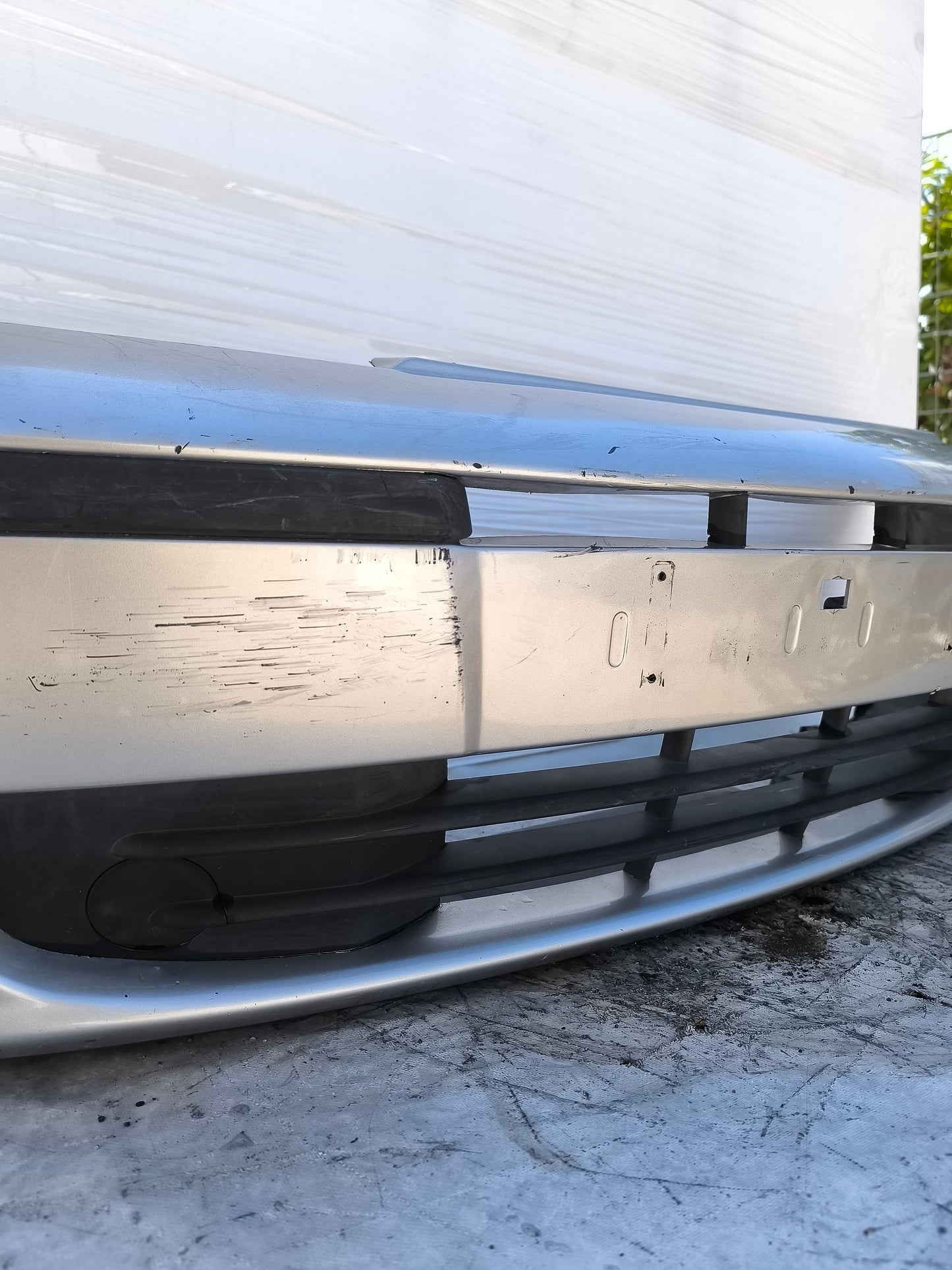 Paraurti anteriore grigio argento Fiat Palio 2001 ecoAG8370