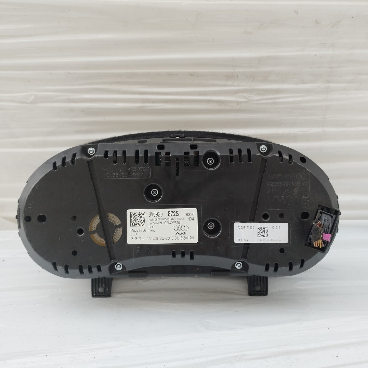 Quadro strumenti Audi A3 1.6 D 2015 cod: 8V0920872S ecoAC15960