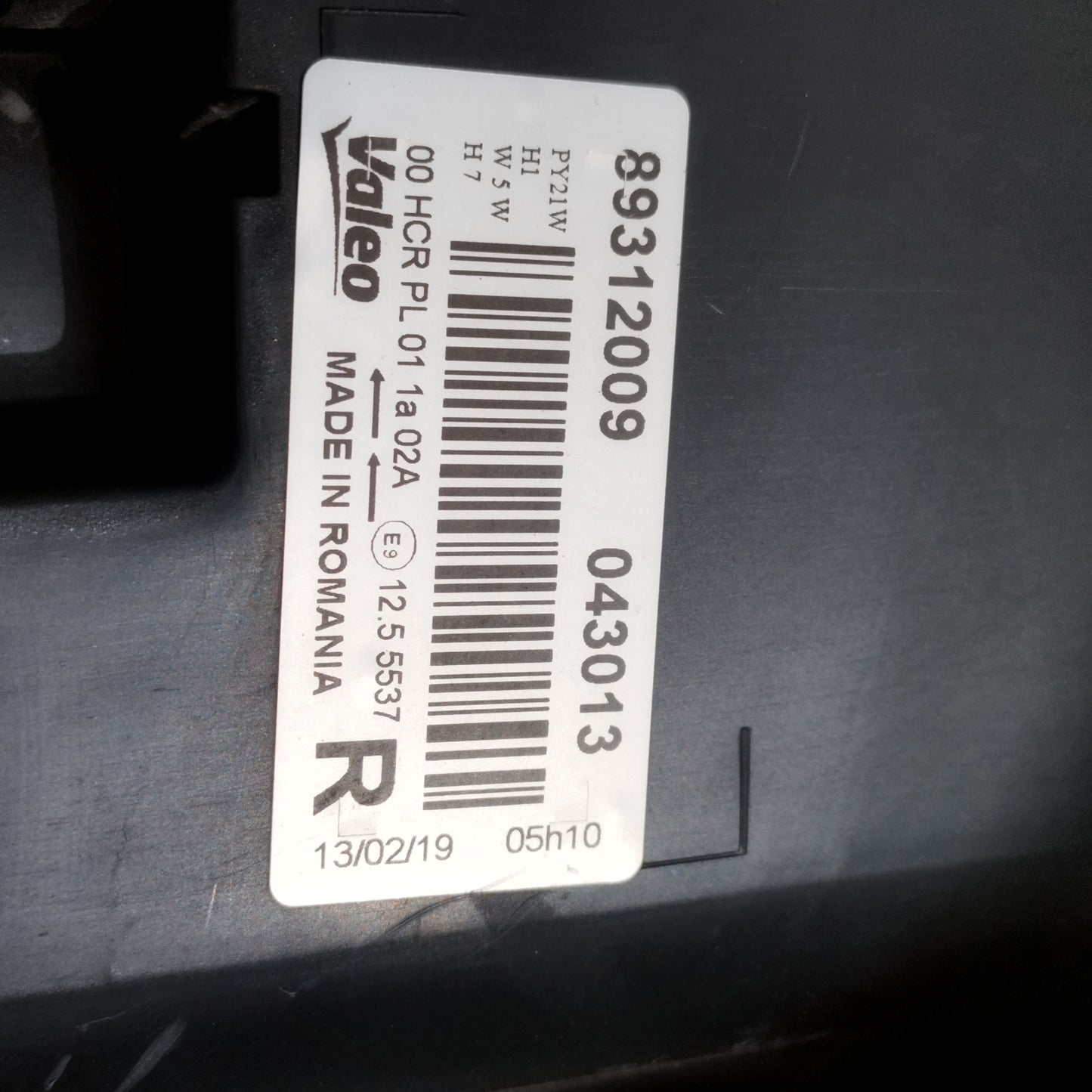Fanale anteriore dx Volkswagen Polo 2007 cod: 89312009 ecoDM080