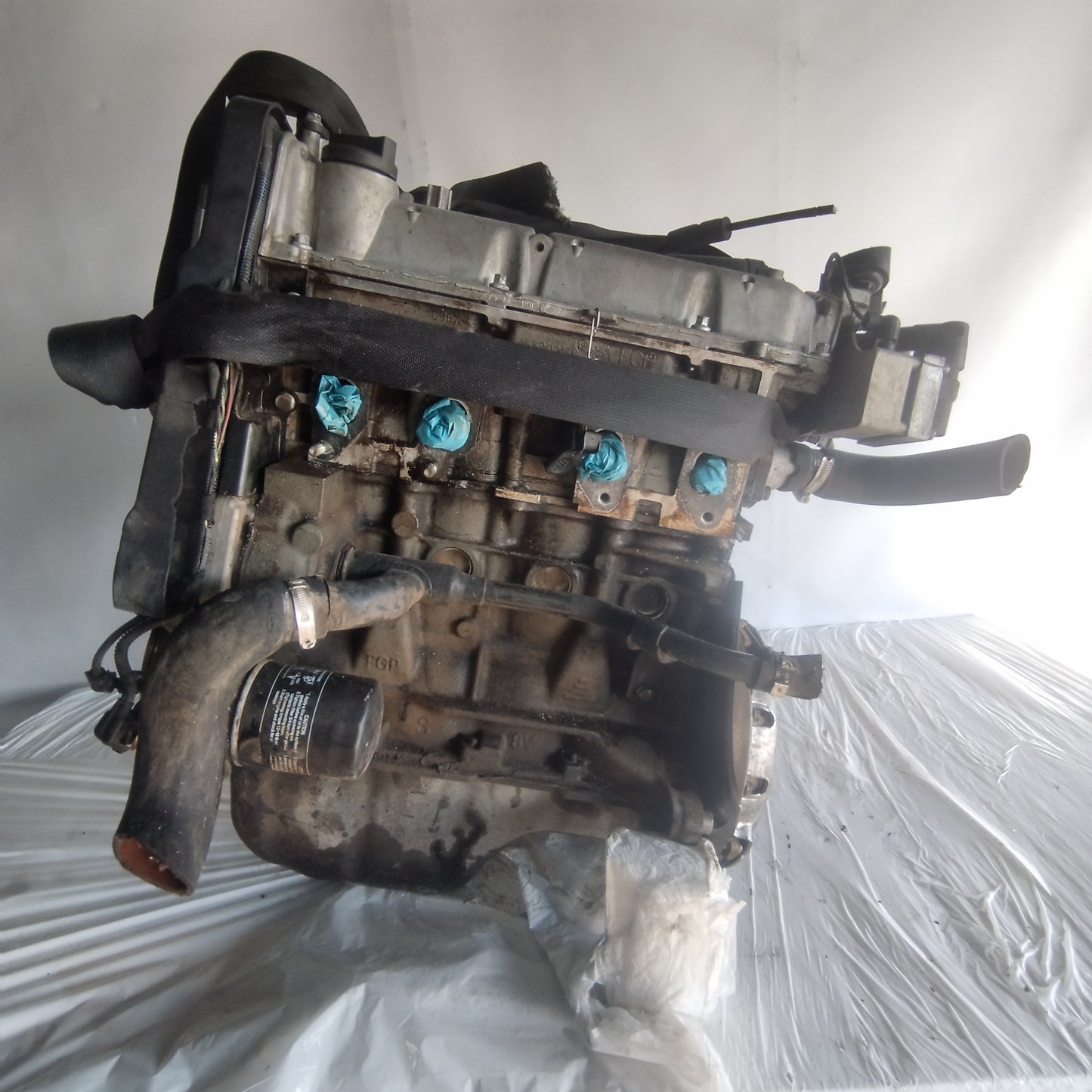 Motore Fiat Punto 1.2 b 8v 2008 codice 188A4000  ecoAC3737