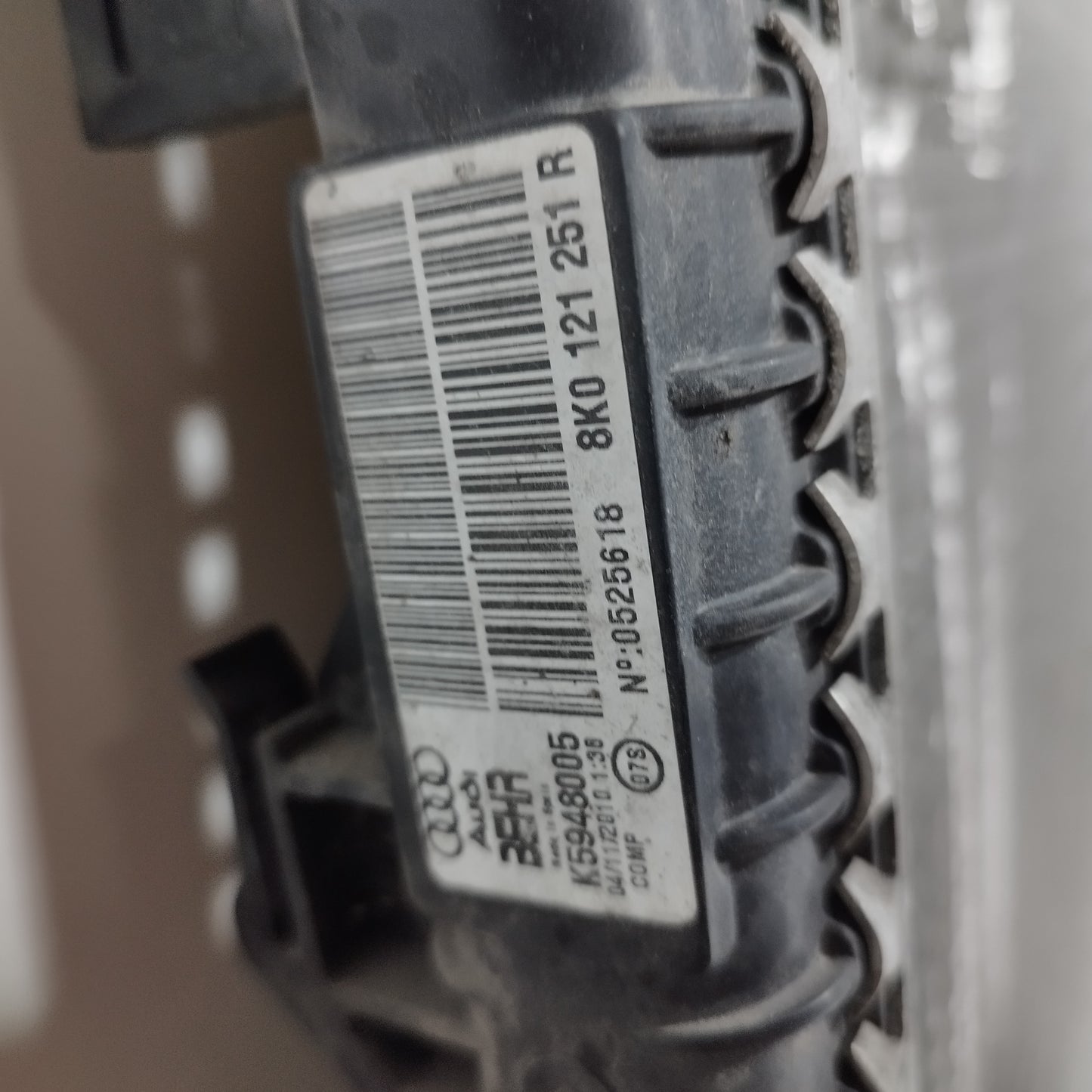 Wasserkühler Audi A4 2.0 TDI 2010 Code: 8k0121251r ecoAC13154