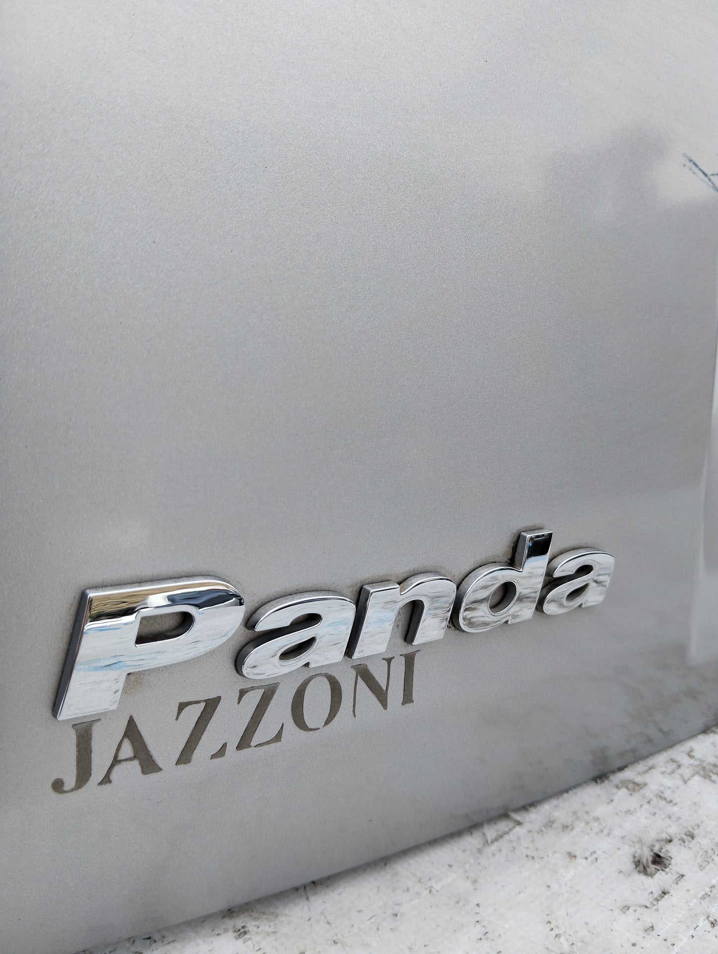 Portellone posteriore grigio argento Fiat Panda 169 ecoAG5476