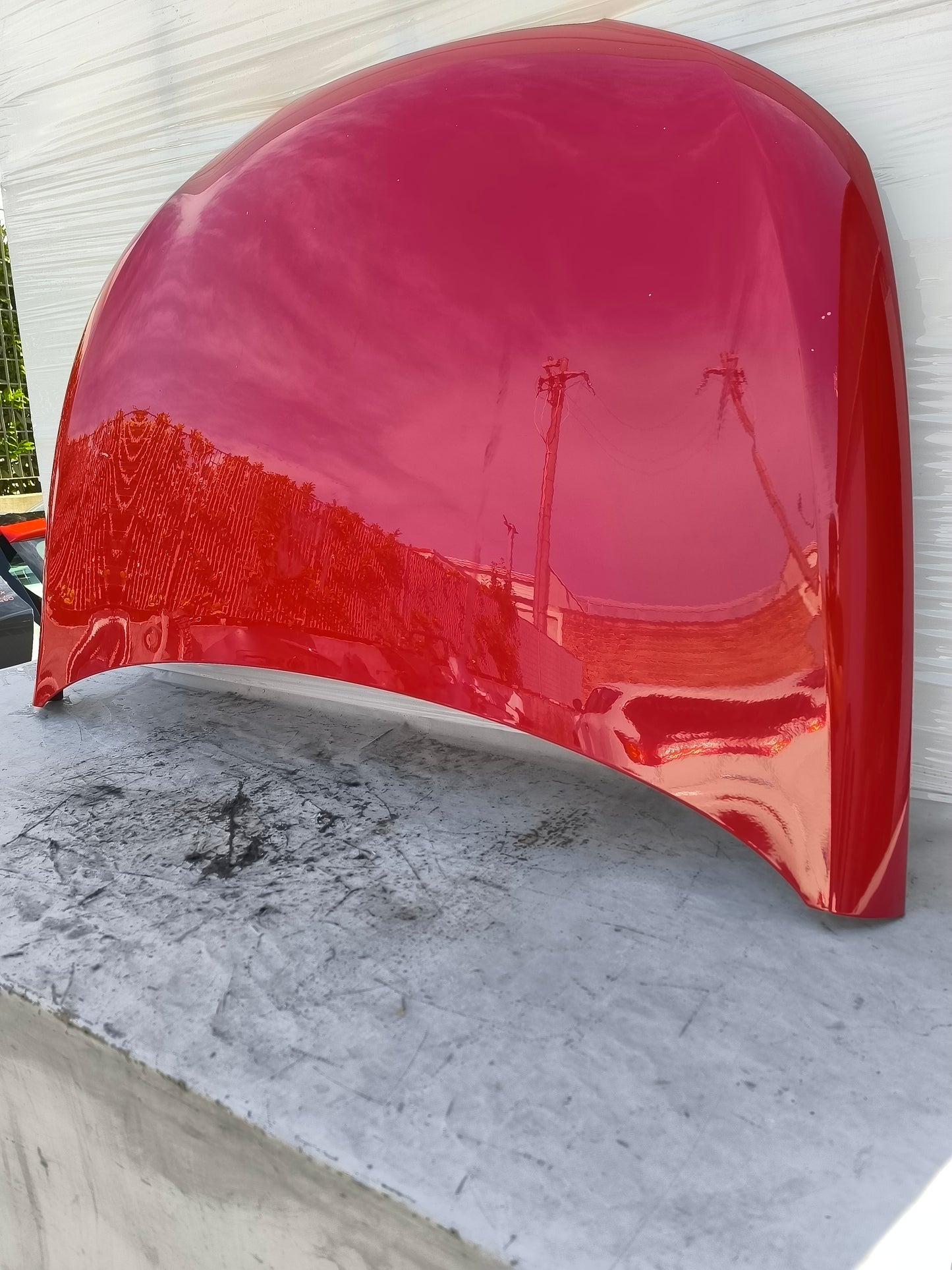 Cofano rosso Seat Ibiza (6J) SW anno 2008-2012 ecoAG8463