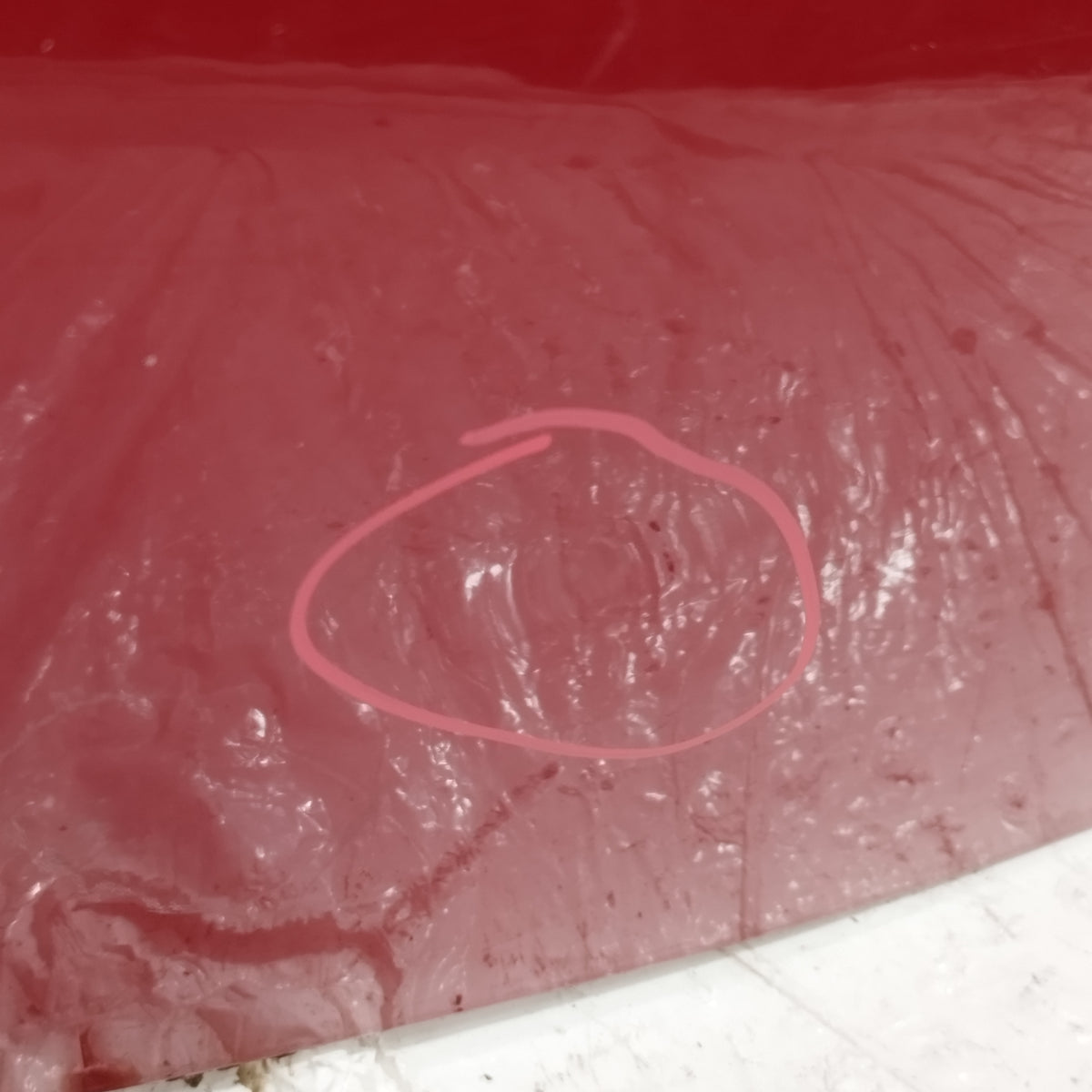 Portellone rosso scuro Citroen C3 2013-2016 Restyling ecoAC16957