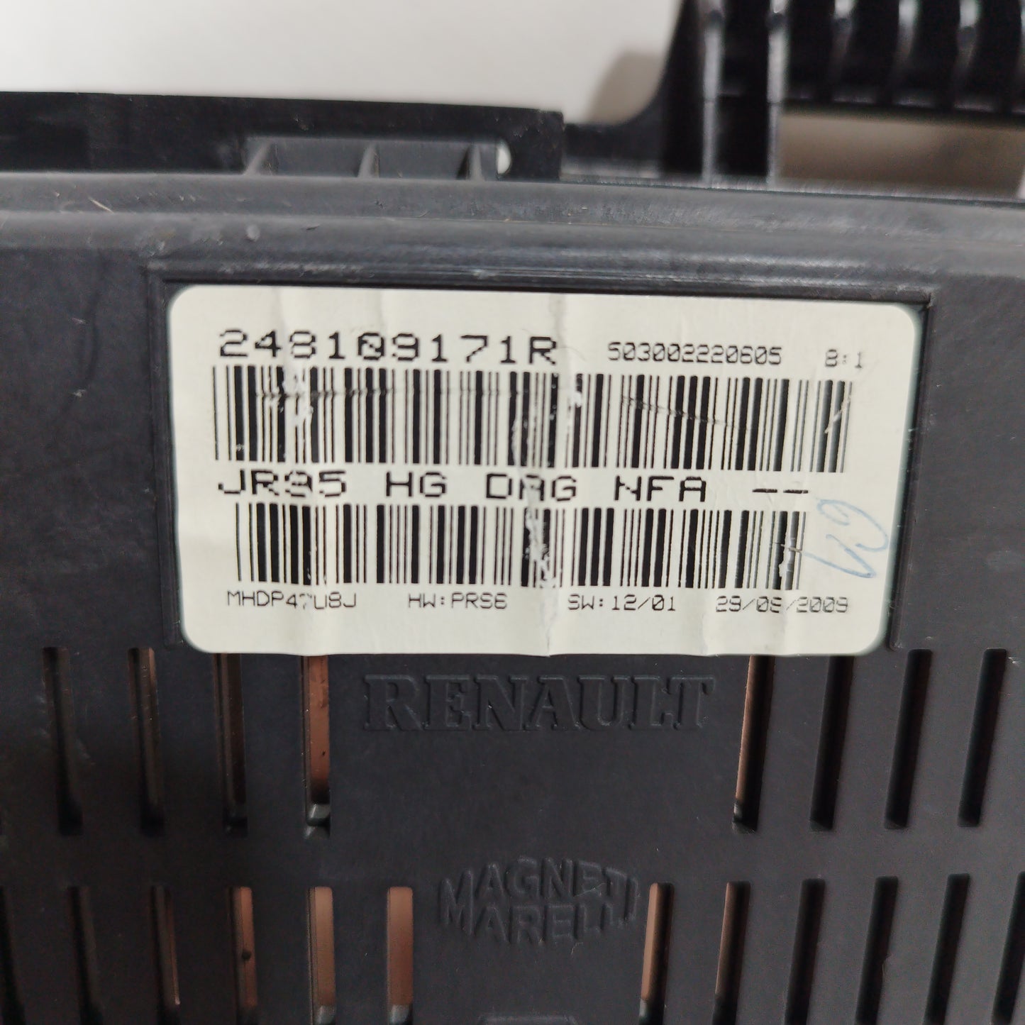 Renault Scenic 1.5 DCI 2011 Instrumententafel-Code: 248109171R ecoAC8371