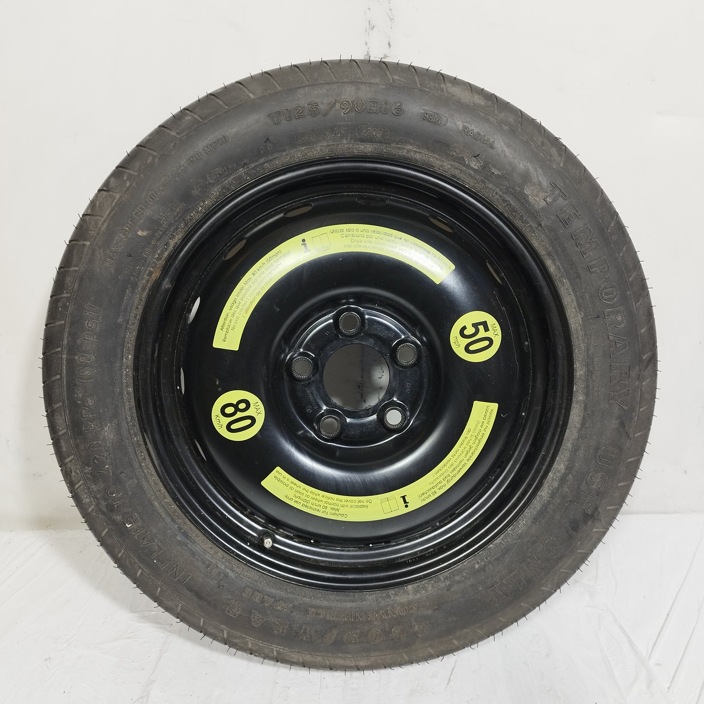 Ruotino di scorta Mercedes Classe A W176 2012-2018 ecoAC15108