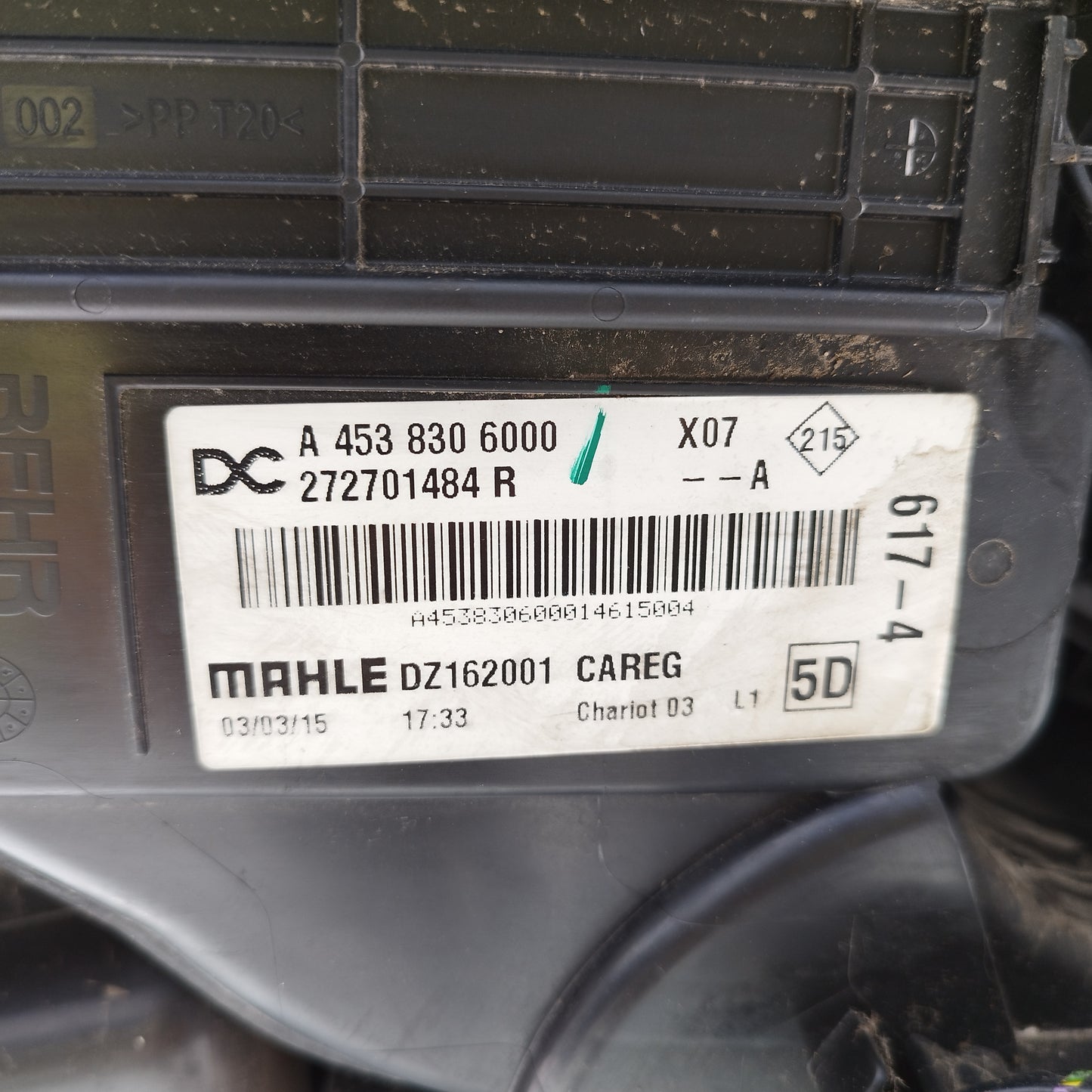 Stufa Digitale Smart Forfour 453 2016 cod: A4538306000 ecoAC15702