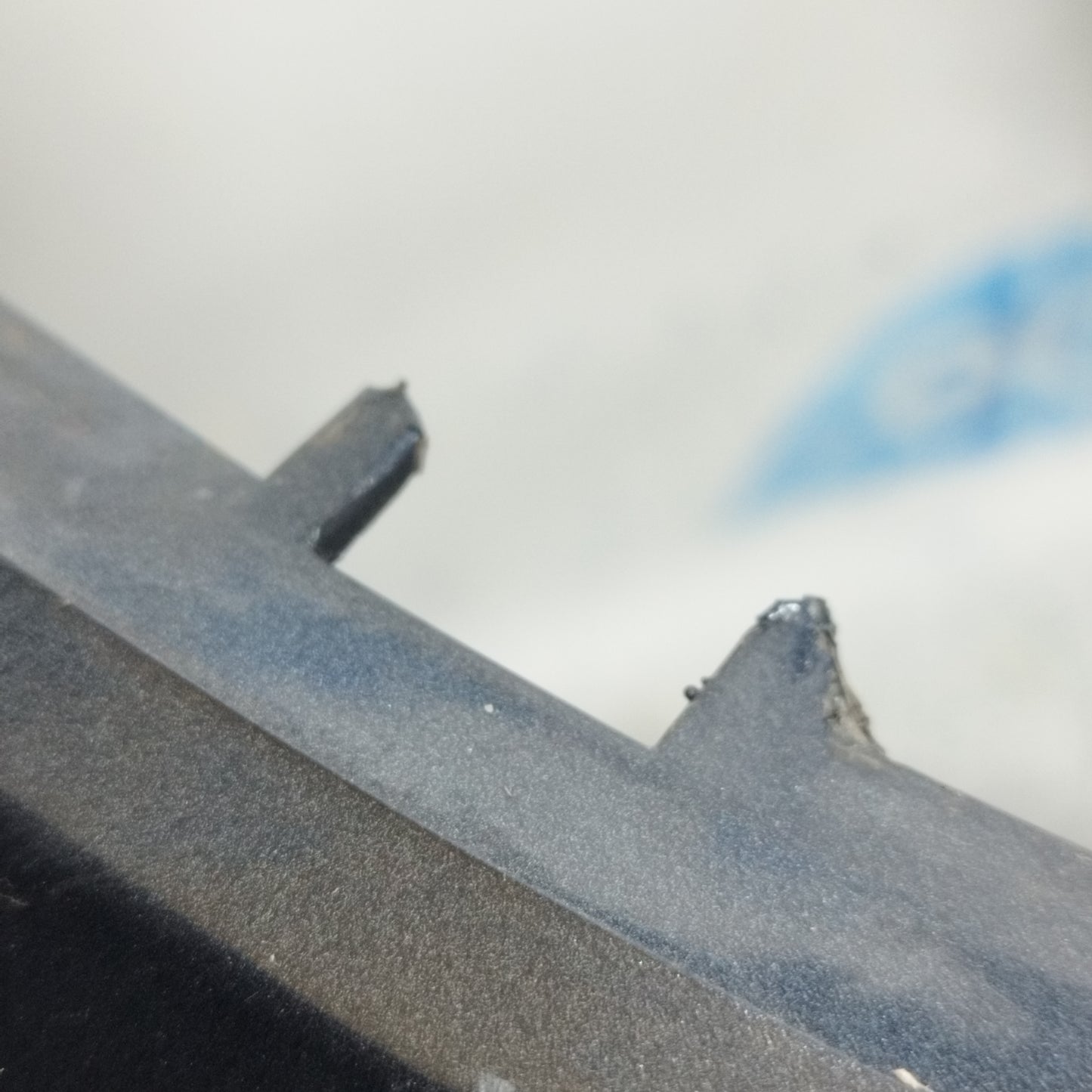 Dark grey front bumper Renault Scenic 2008 ecoAC11035